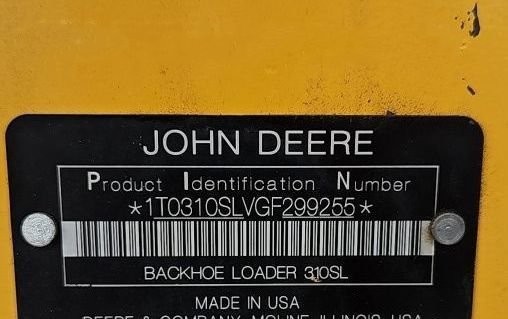 gallery 2016 John Deere 310SL backhoe