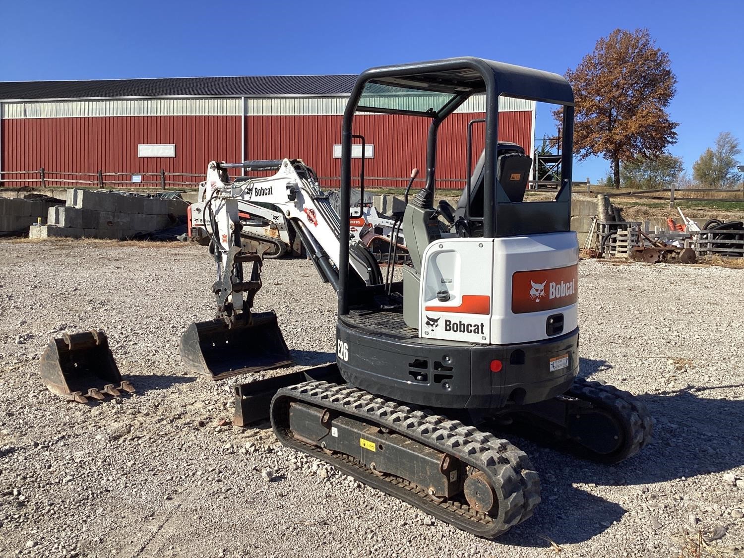 gallery 2018 Bobcat E26 Mini Excavator