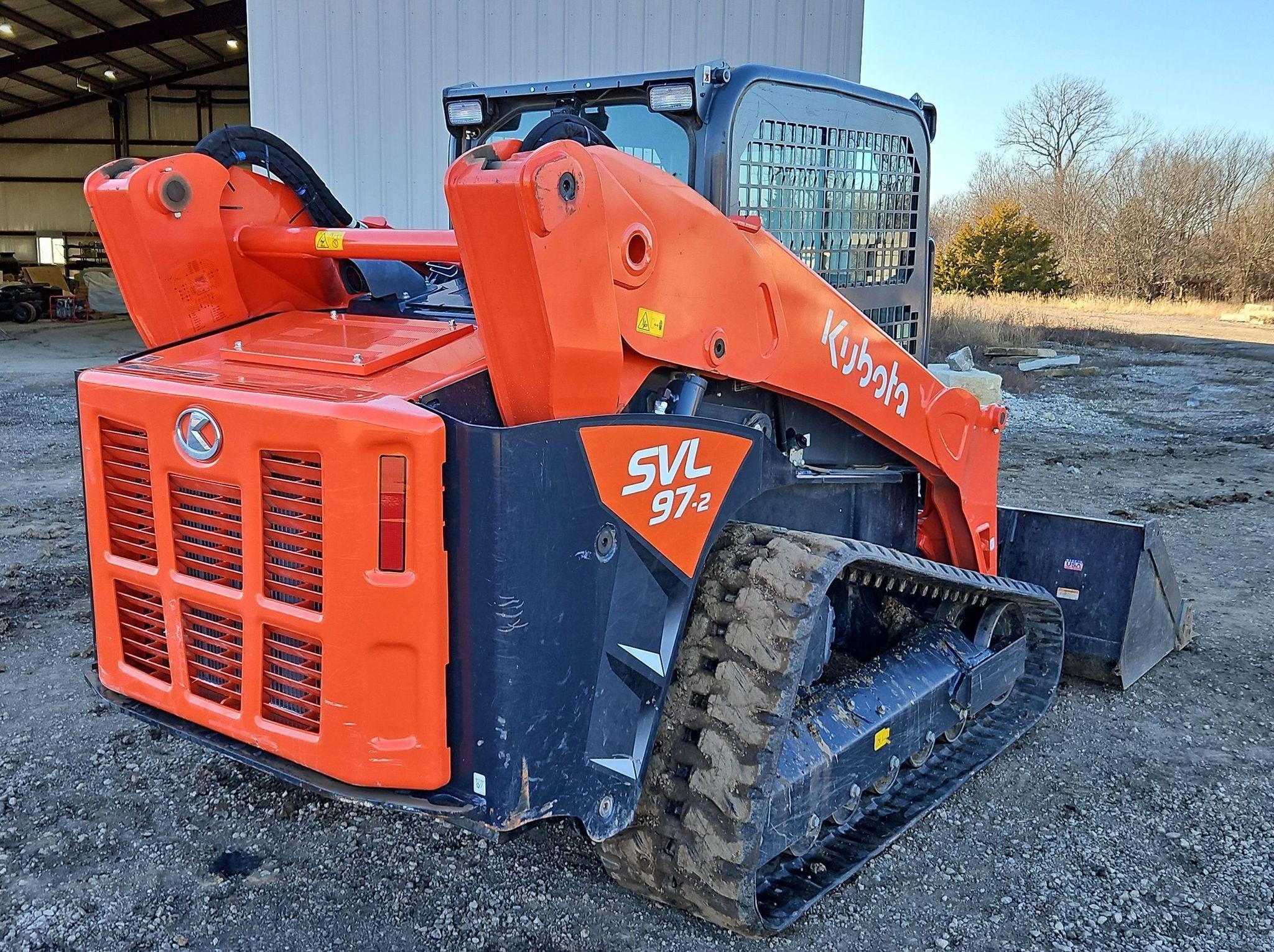 gallery 2022 Kubota SVL97-2 tracked skid steer loader