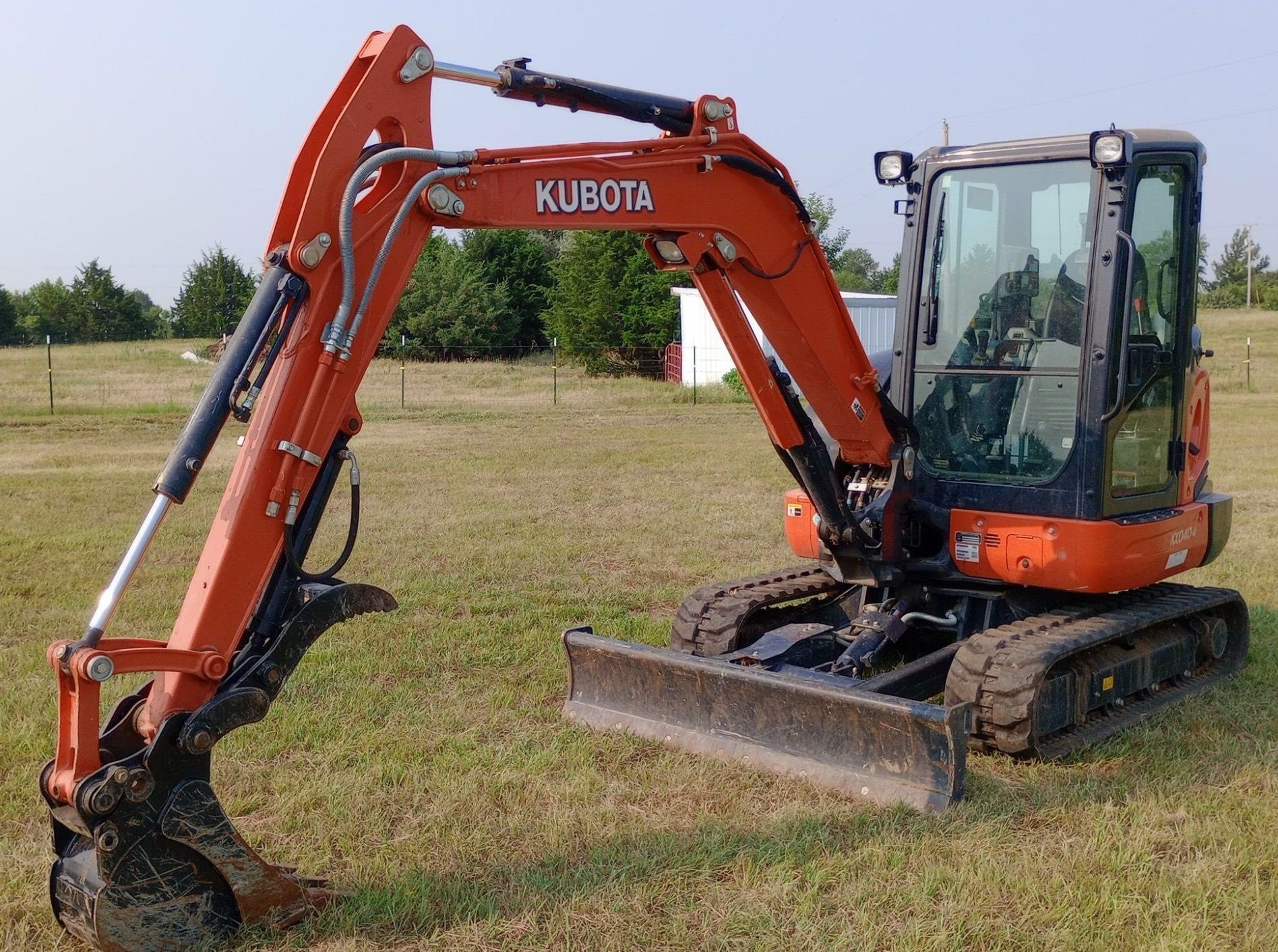 gallery 2019 Kubota KX040-4 mini excavator