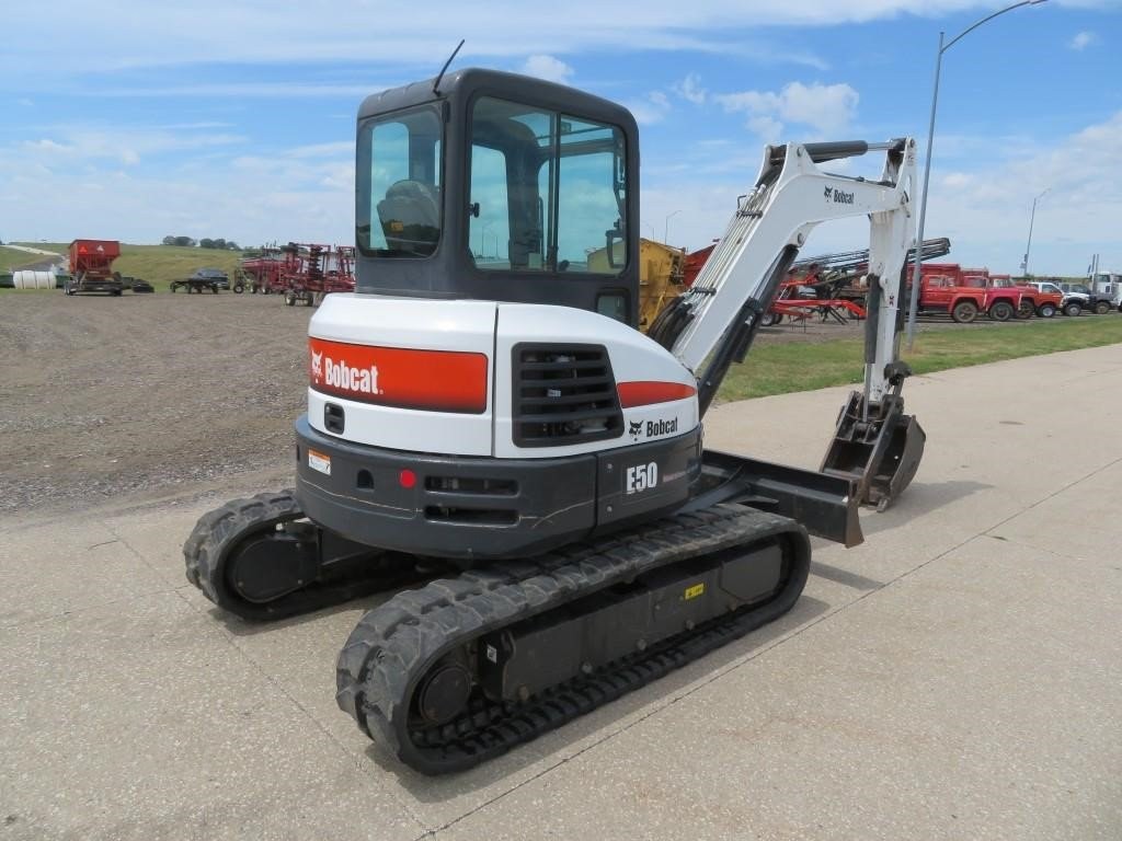 gallery 2018 Bobcat E50 T4 Compact Excavator