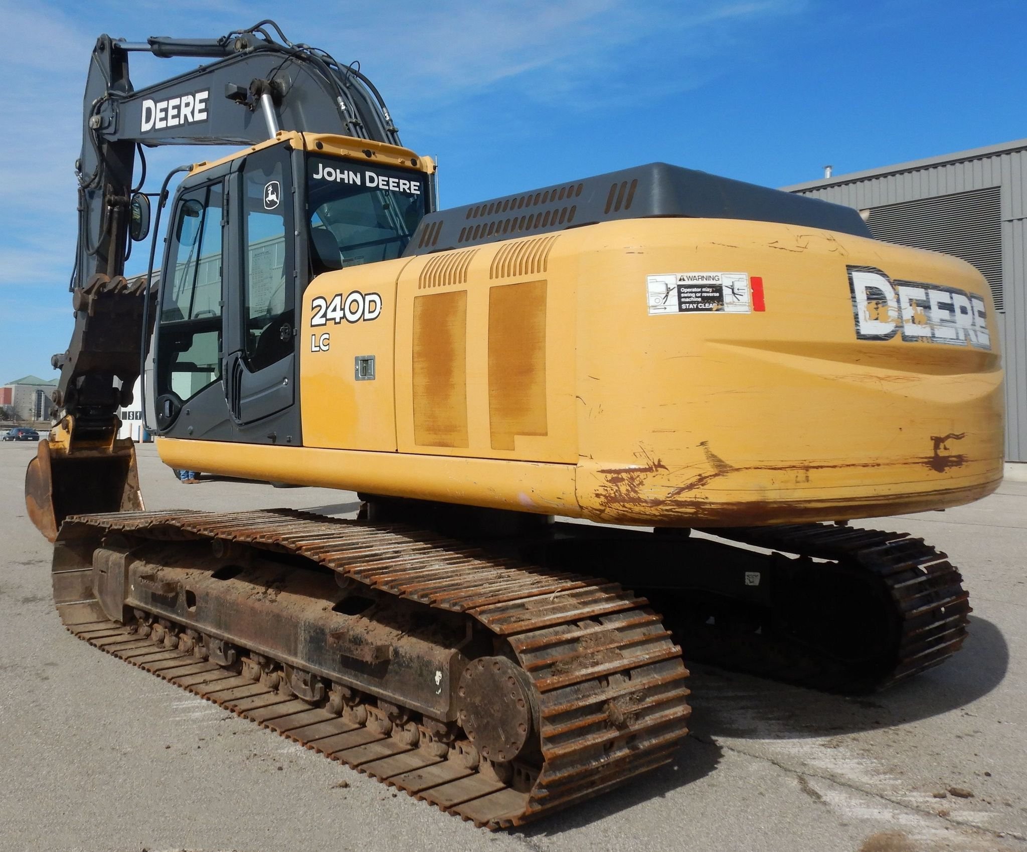 gallery 2011 John Deere 240DLC excavator