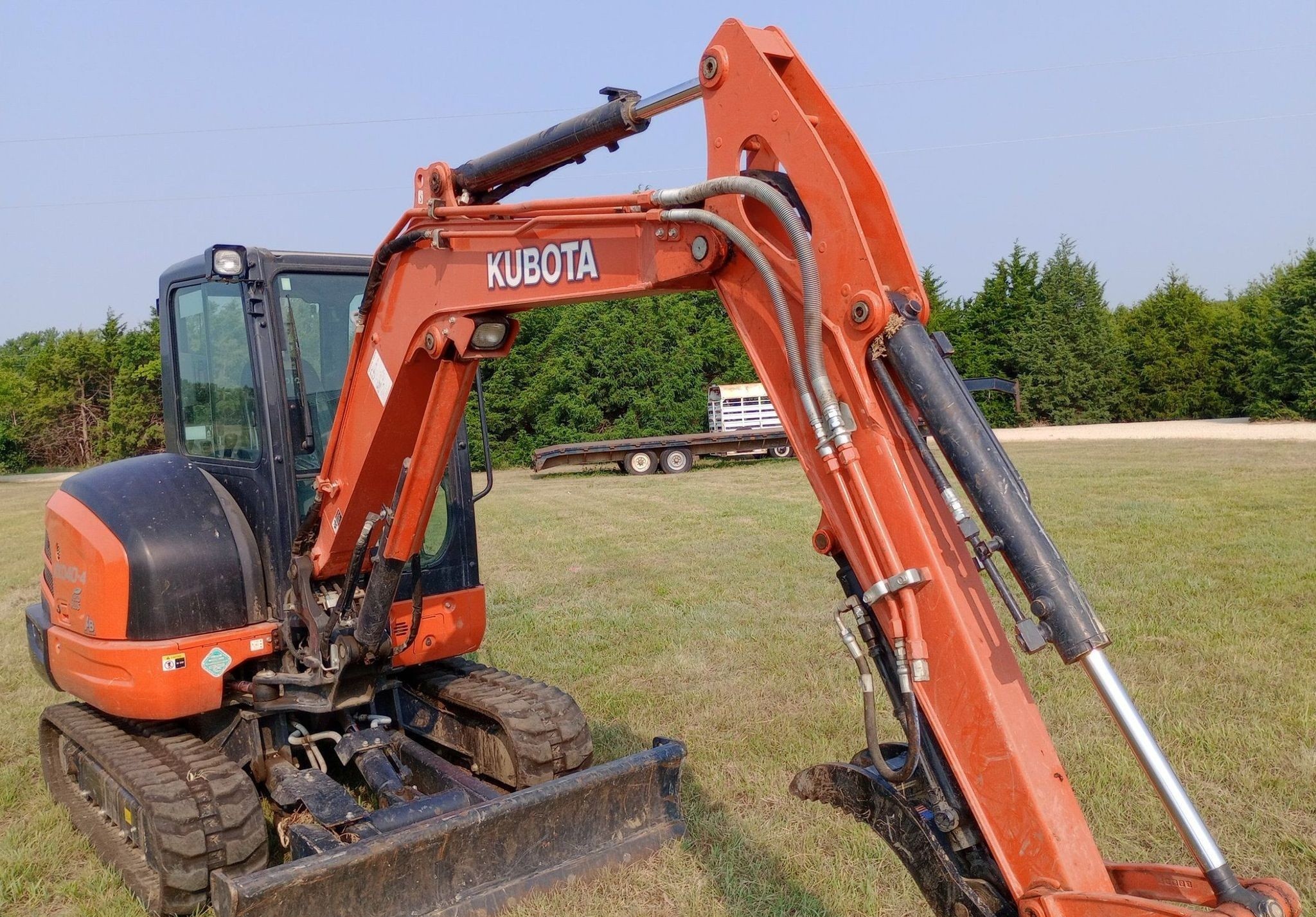 gallery 2019 Kubota KX040-4 mini excavator