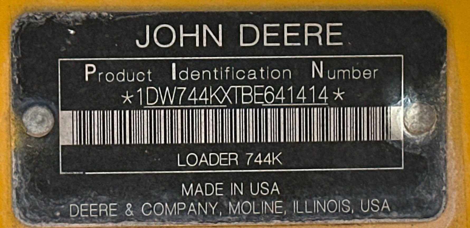 gallery 2012 John Deere 744K wheel loader