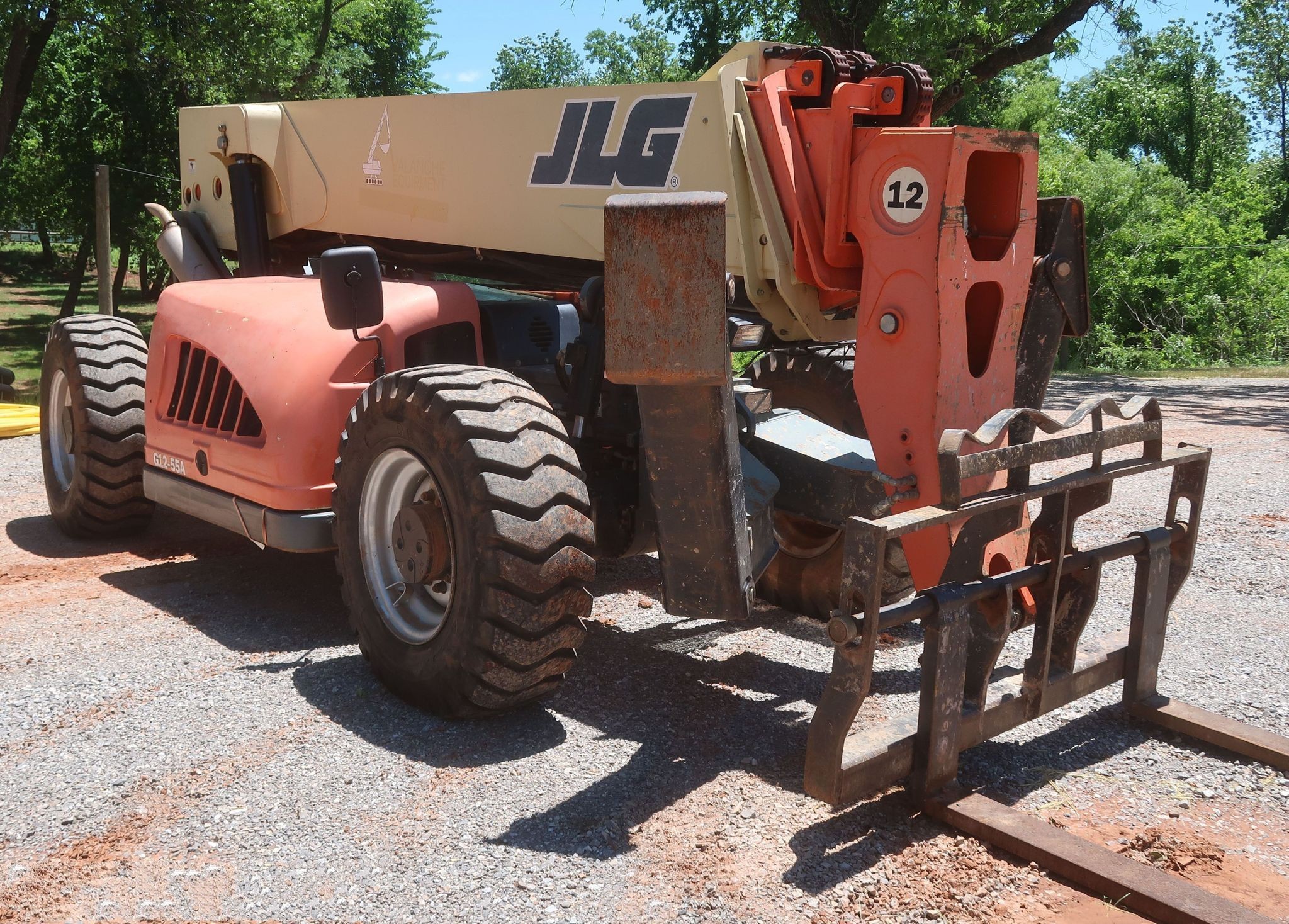gallery 2008 JLG G12-55A  telehandler