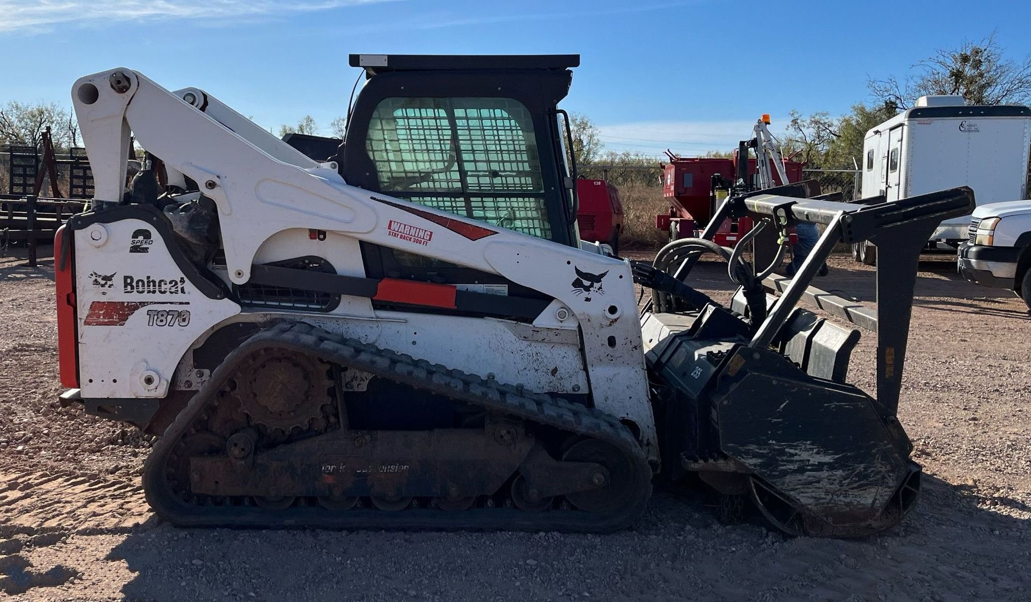 gallery 2018 Bobcat T870 tracked skid steer loader