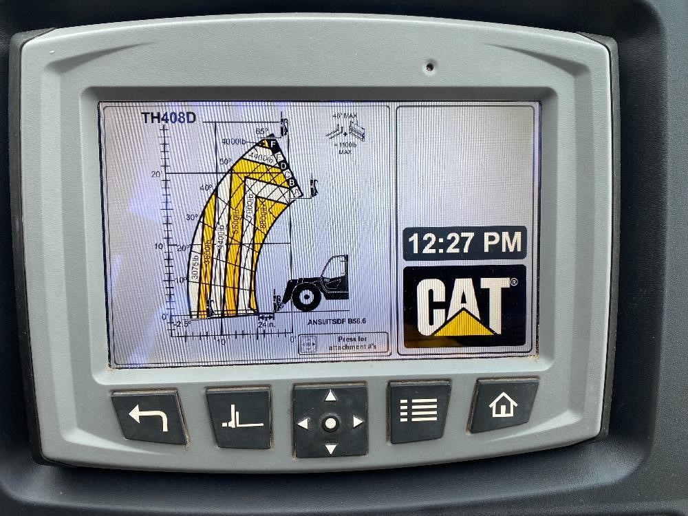 gallery 2019 Caterpillar TH408D 4x4x4 Ag Handler
