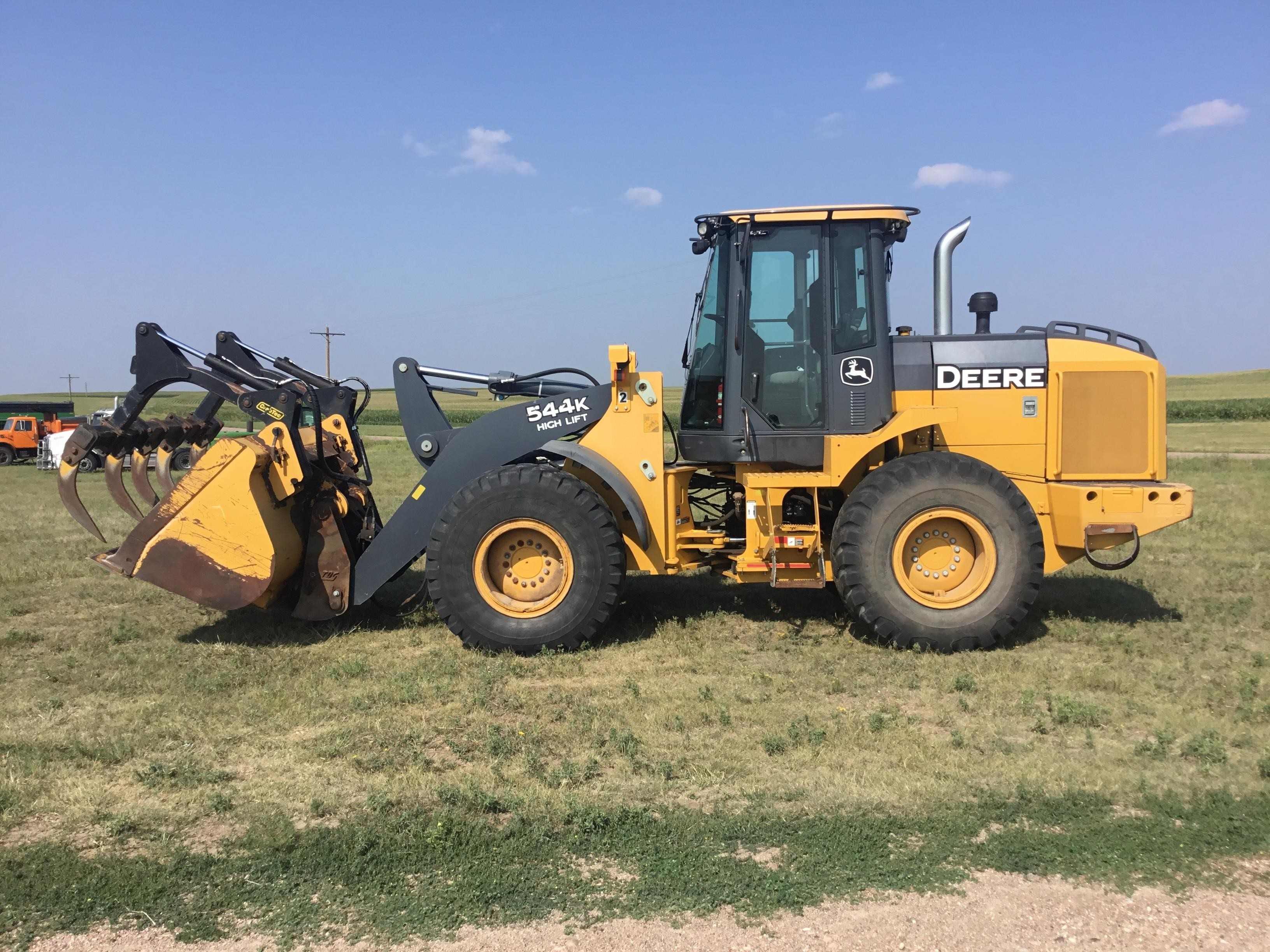 gallery 2010 John Deere 544K High Lift Wheel Loader WGrapple