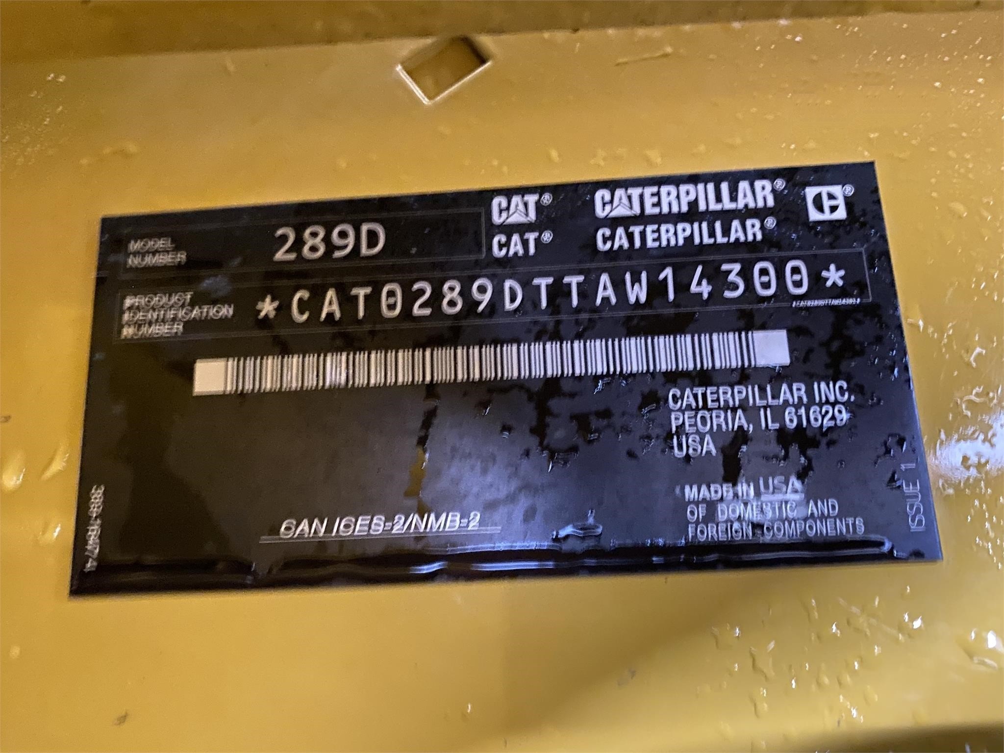 gallery 2019 CATERPILLAR 289D