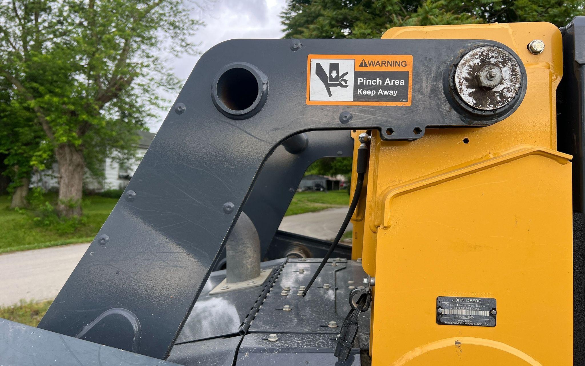 gallery 2017 John Deere 333G skid steer loader