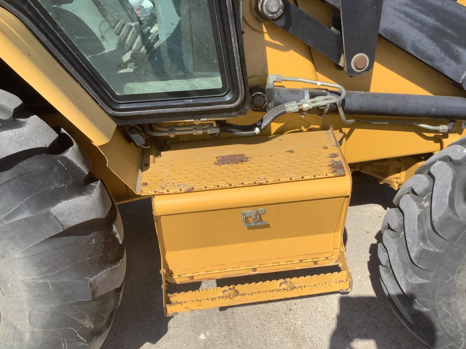 gallery 2005 Caterpillar 420D 4x4 Loader Backhoe W4-IN-1 Bucket & Extend