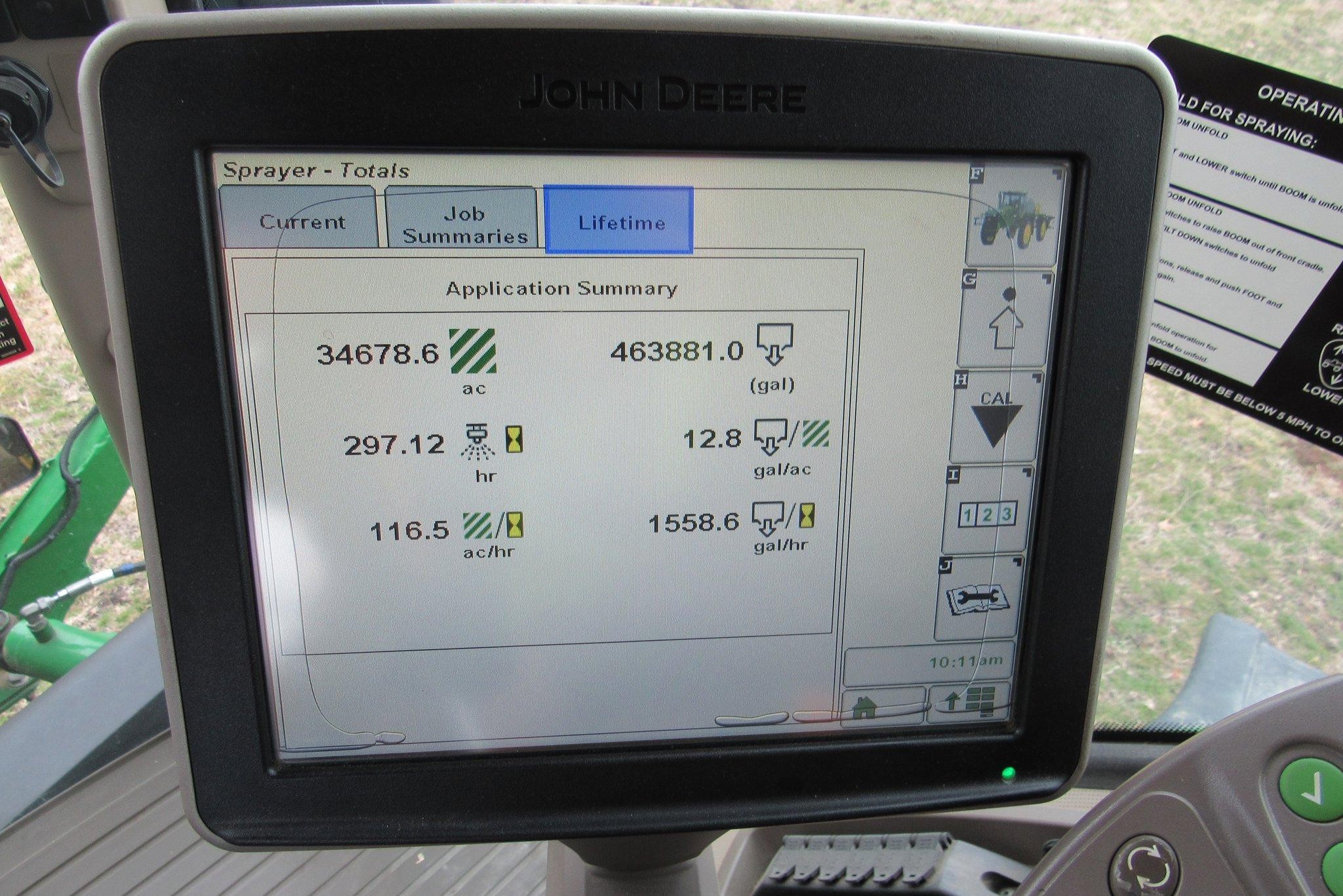 gallery 2014 John Deere R4038 self-propelled sprayer