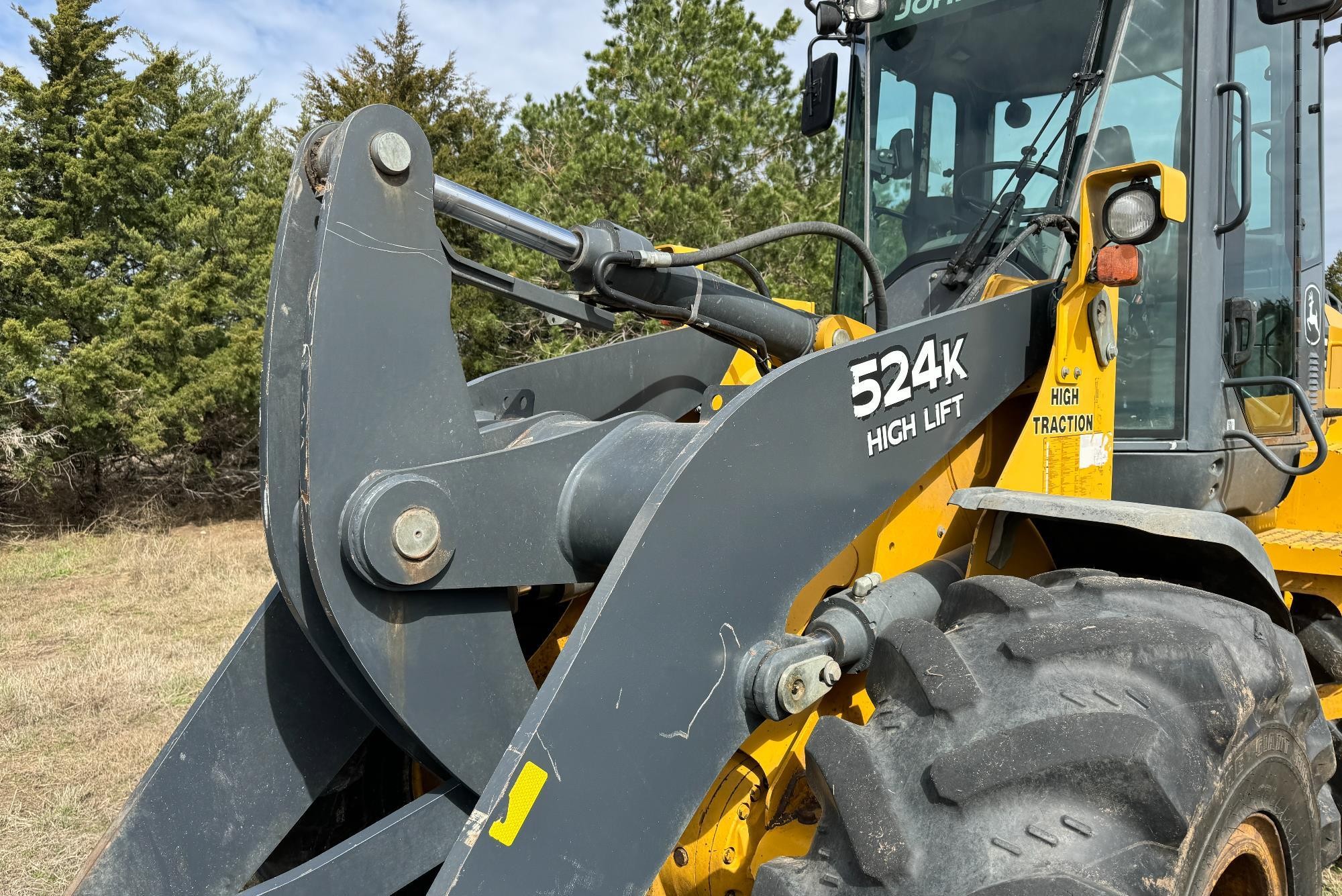 gallery 2013 John Deere 524K High Lift Wheel Loader,
