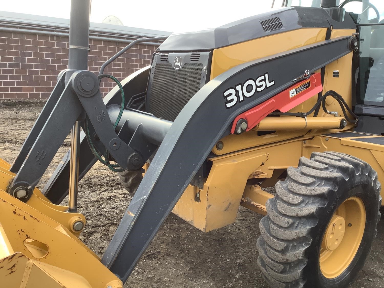 gallery 2015 John Deere 310SL 4x4 Loader Backhoe WExtendahoe, Compactor & Bucket
