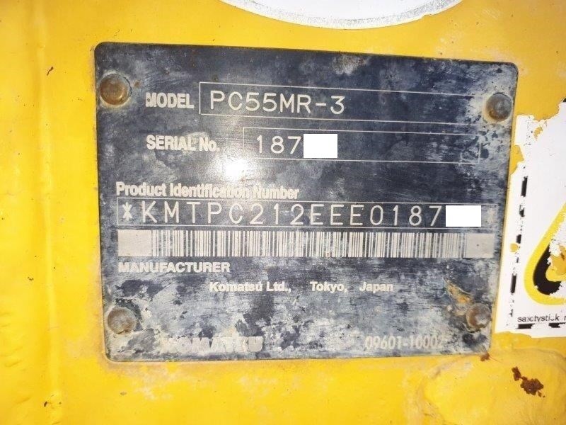 gallery 2014 KOMATSU PC55 MR-3