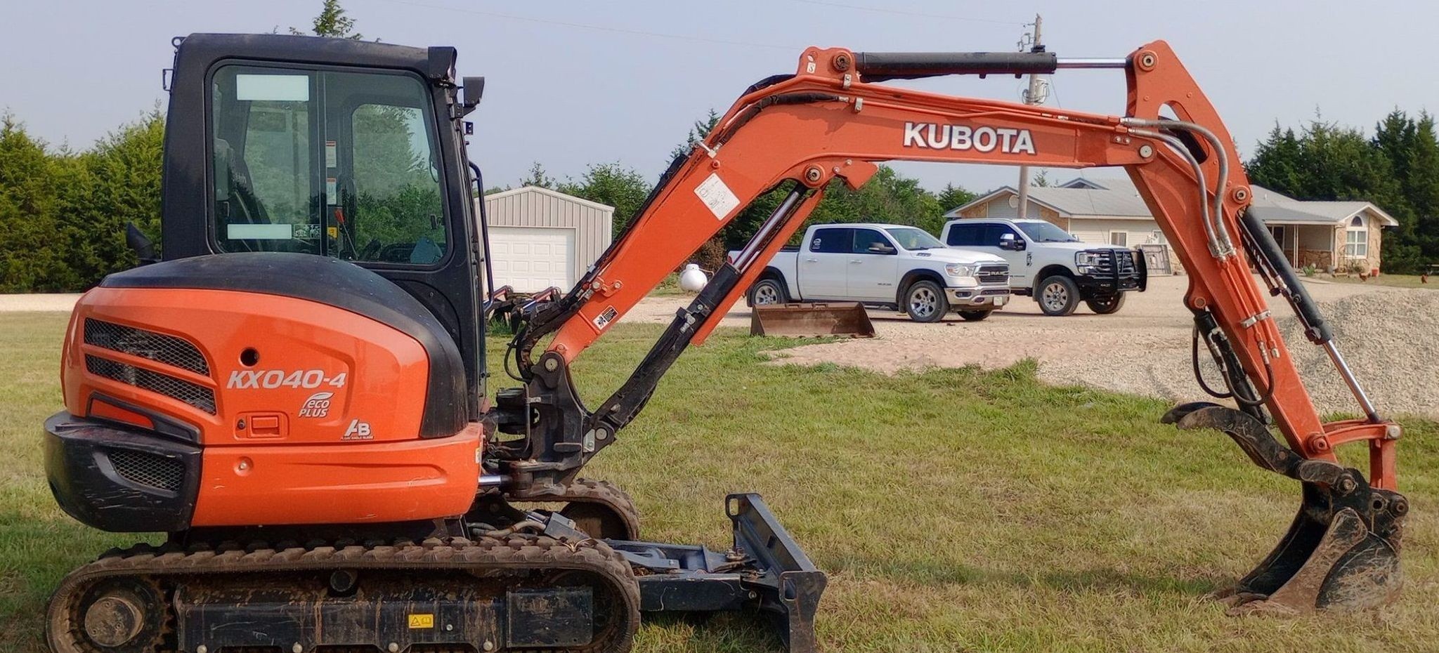 gallery 2019 Kubota KX040-4 mini excavator