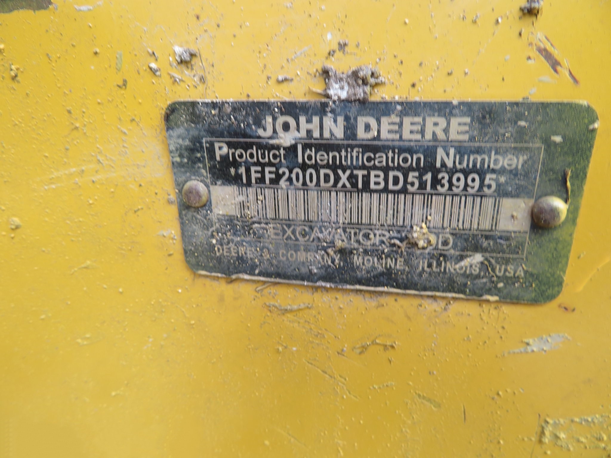 gallery 2012 John Deere 200D LC excavator