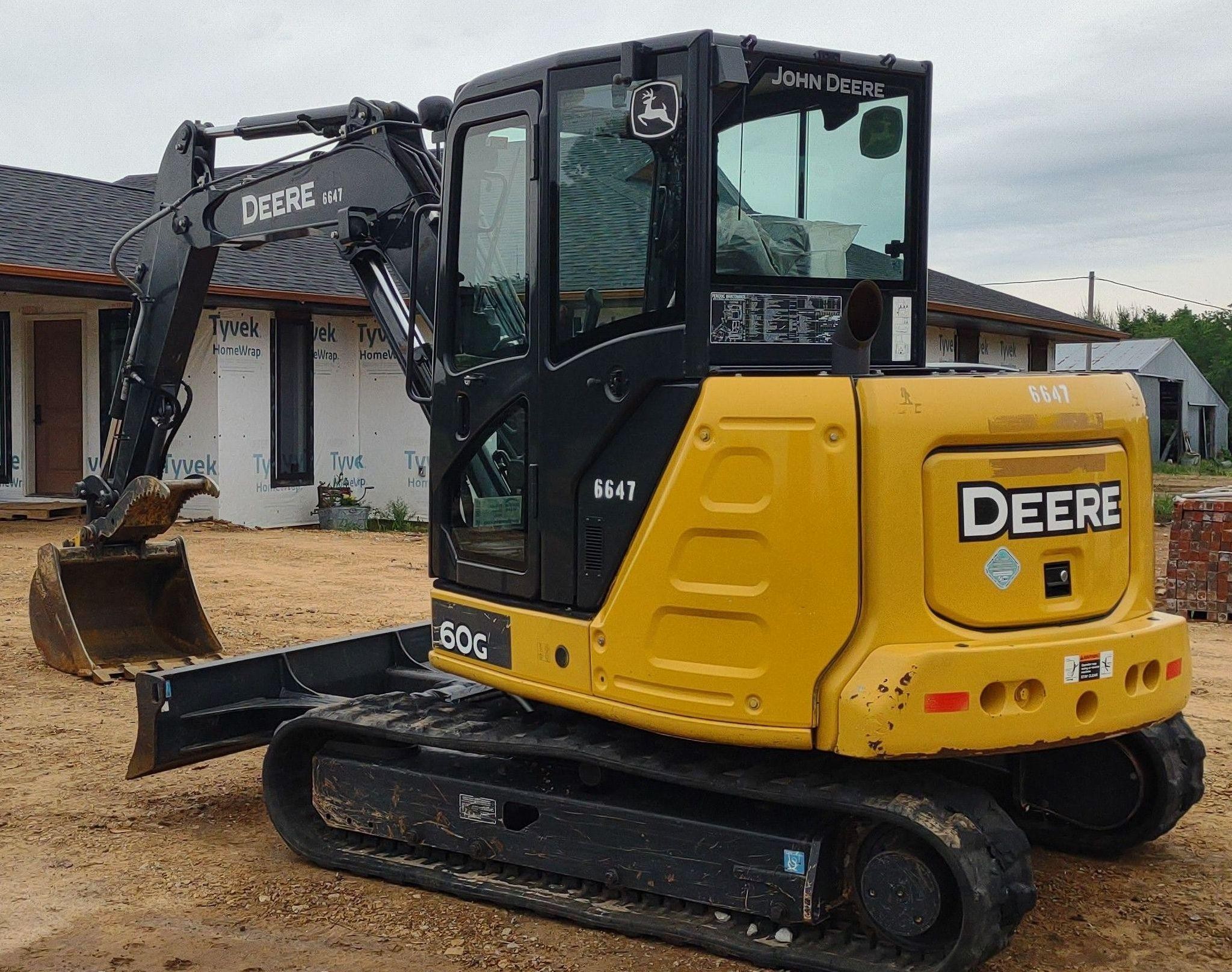 gallery 2020 John Deere 60G  mini excavator