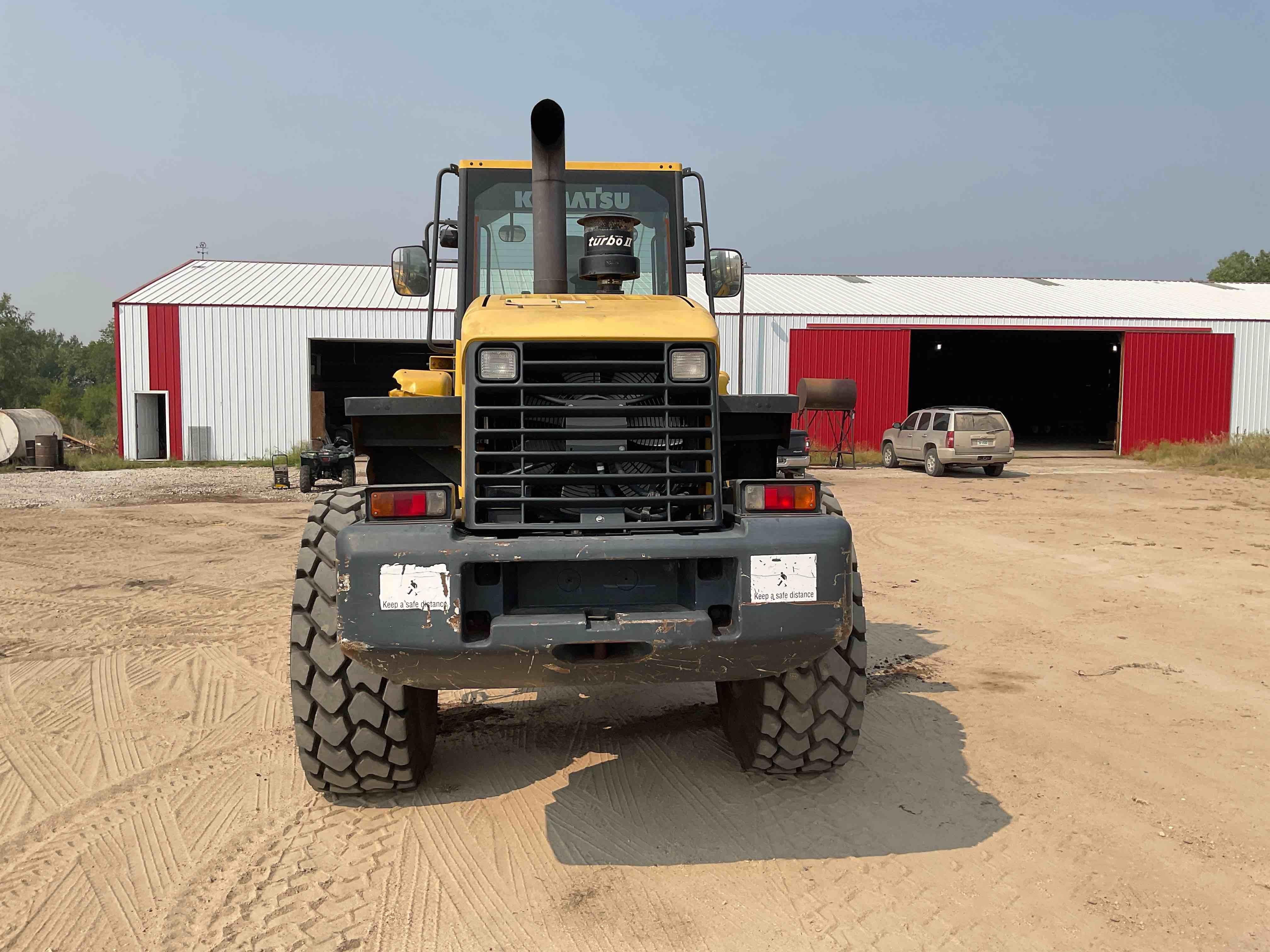 gallery 2008 Komatsu WA320-5L Wheel Loader W/Grapple