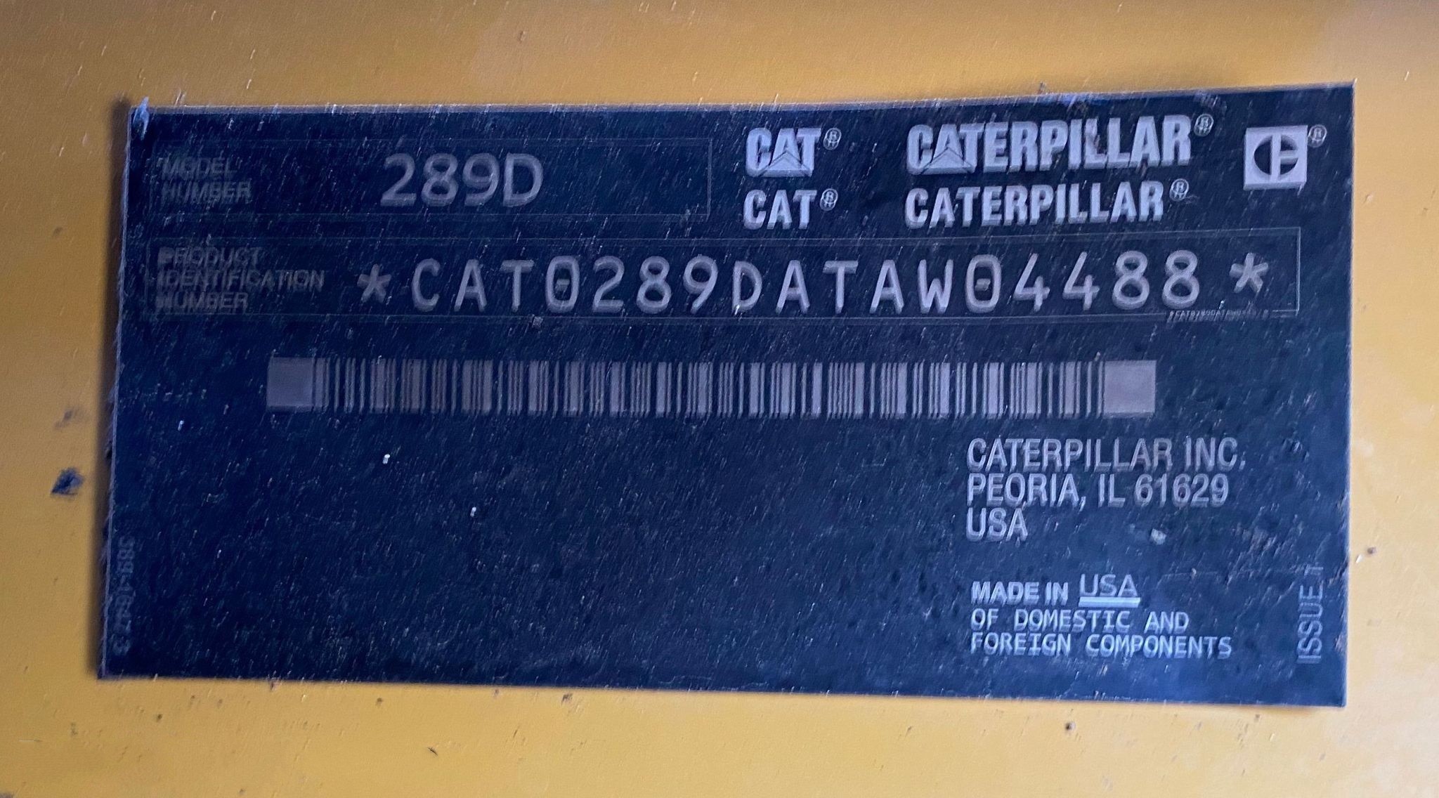 gallery 2016 Caterpillar 289D tracked skid steer loader