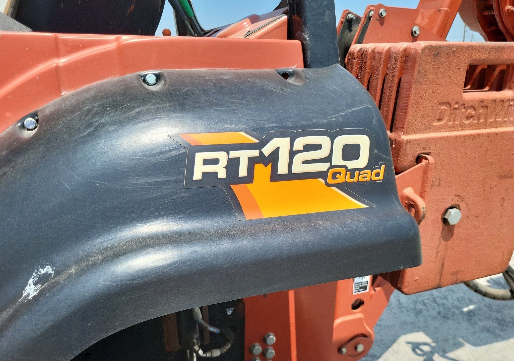 gallery 2012 Ditch Witch RT120 Quad vibratory cable plow