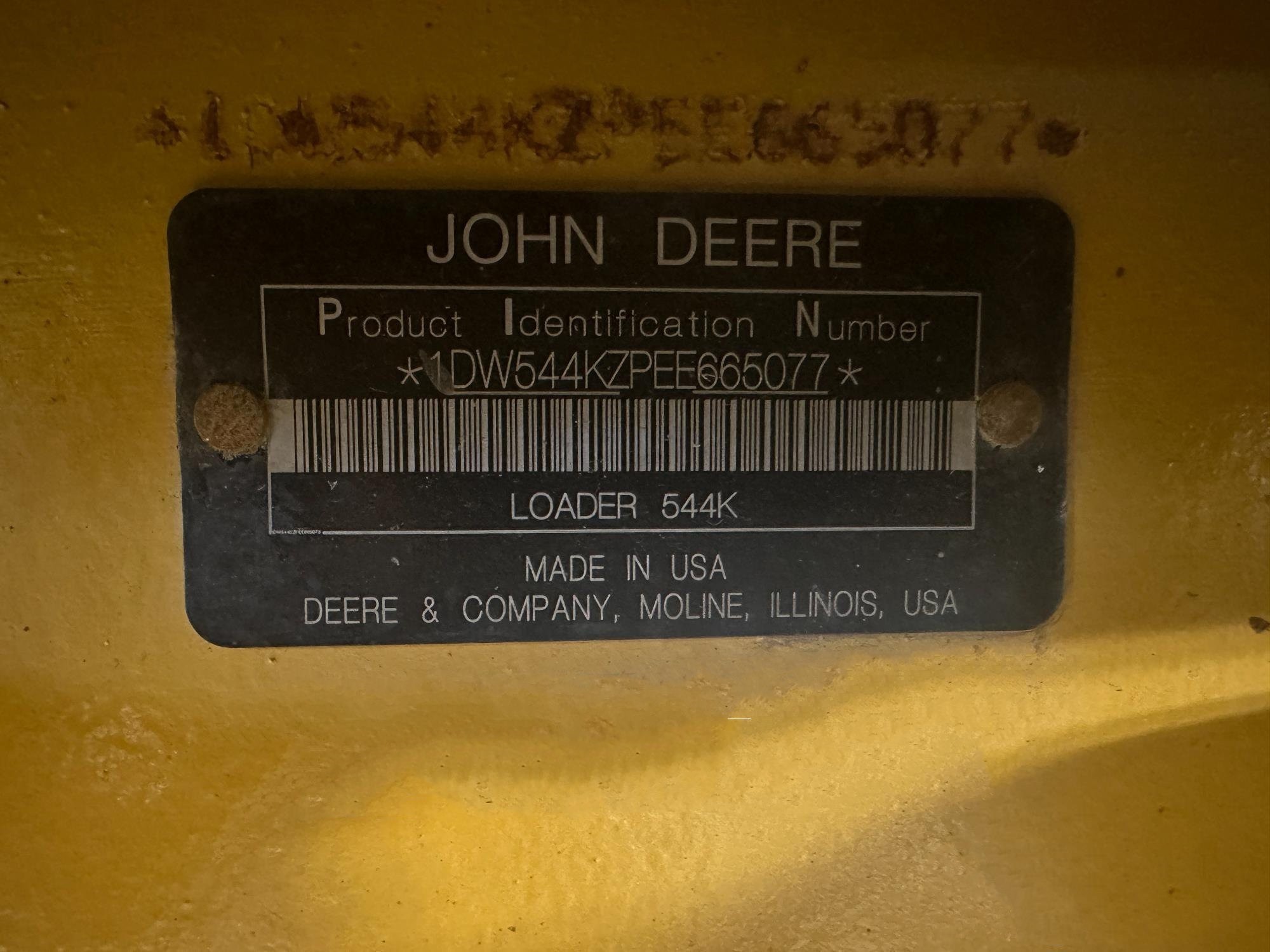 gallery 2015 John Deere 544K Wheel Loader WGrapple