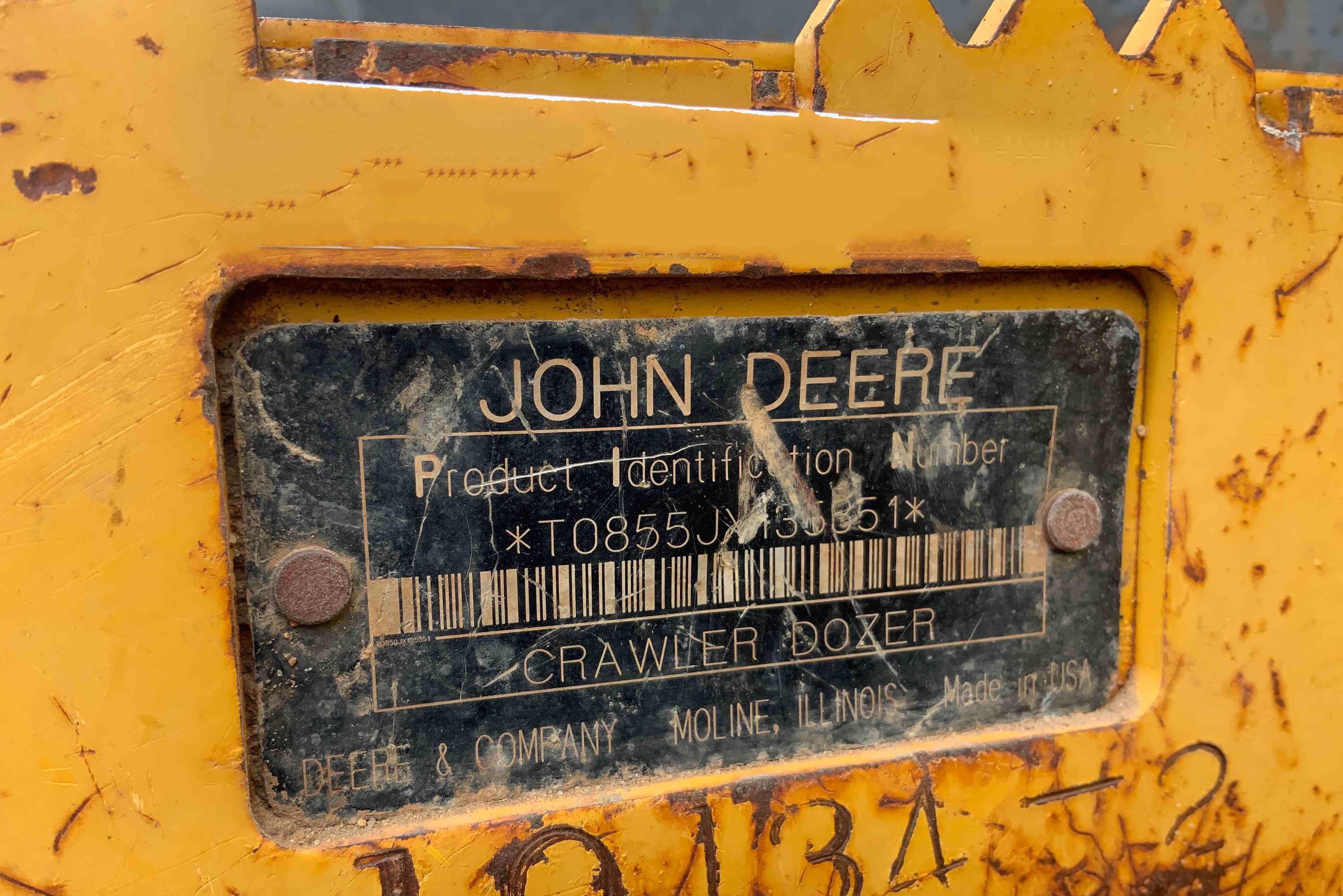 gallery 2007 John Deere 850J Dozer