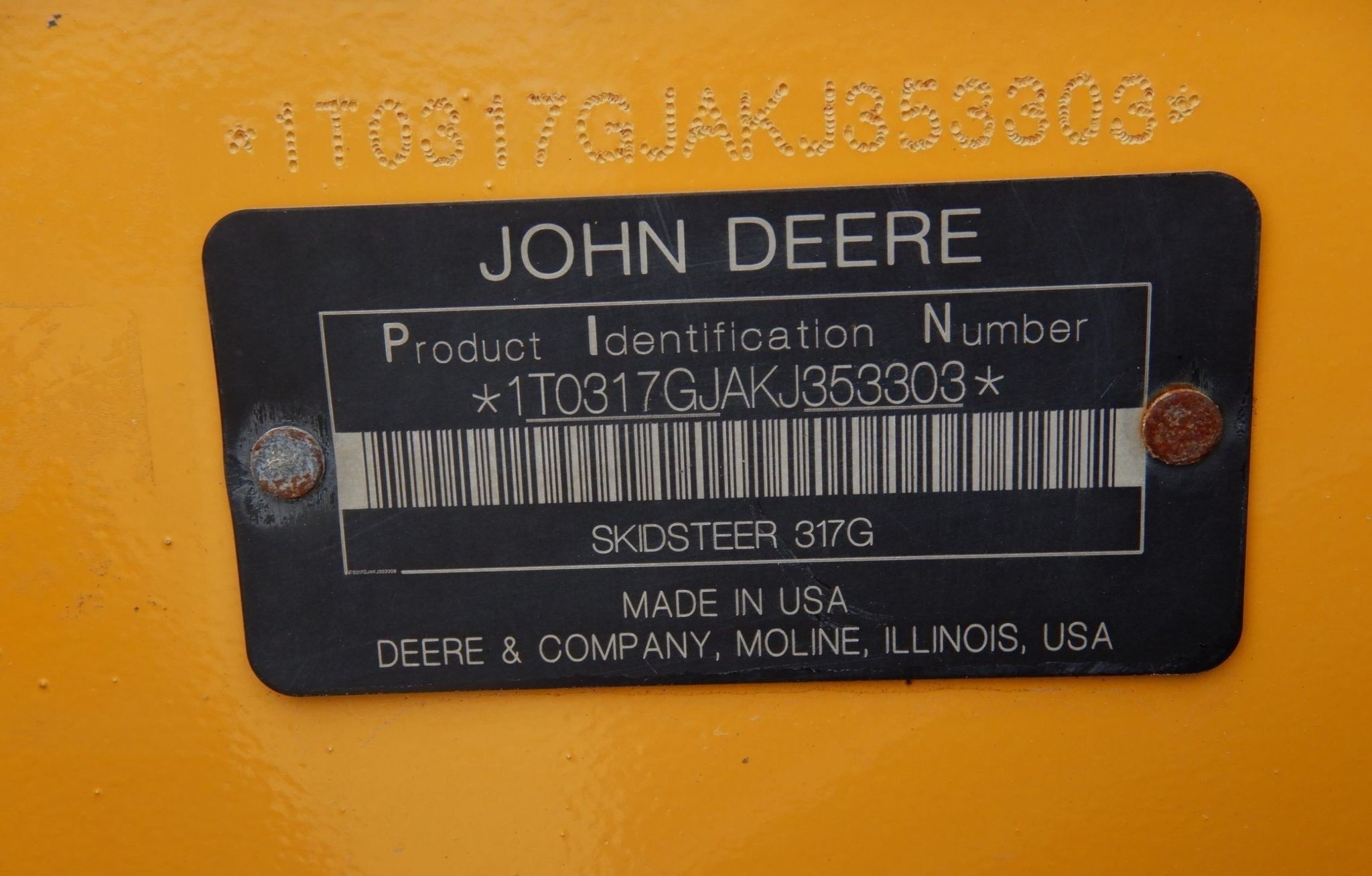 gallery 2019 John Deere 317G tracked skid steer loader