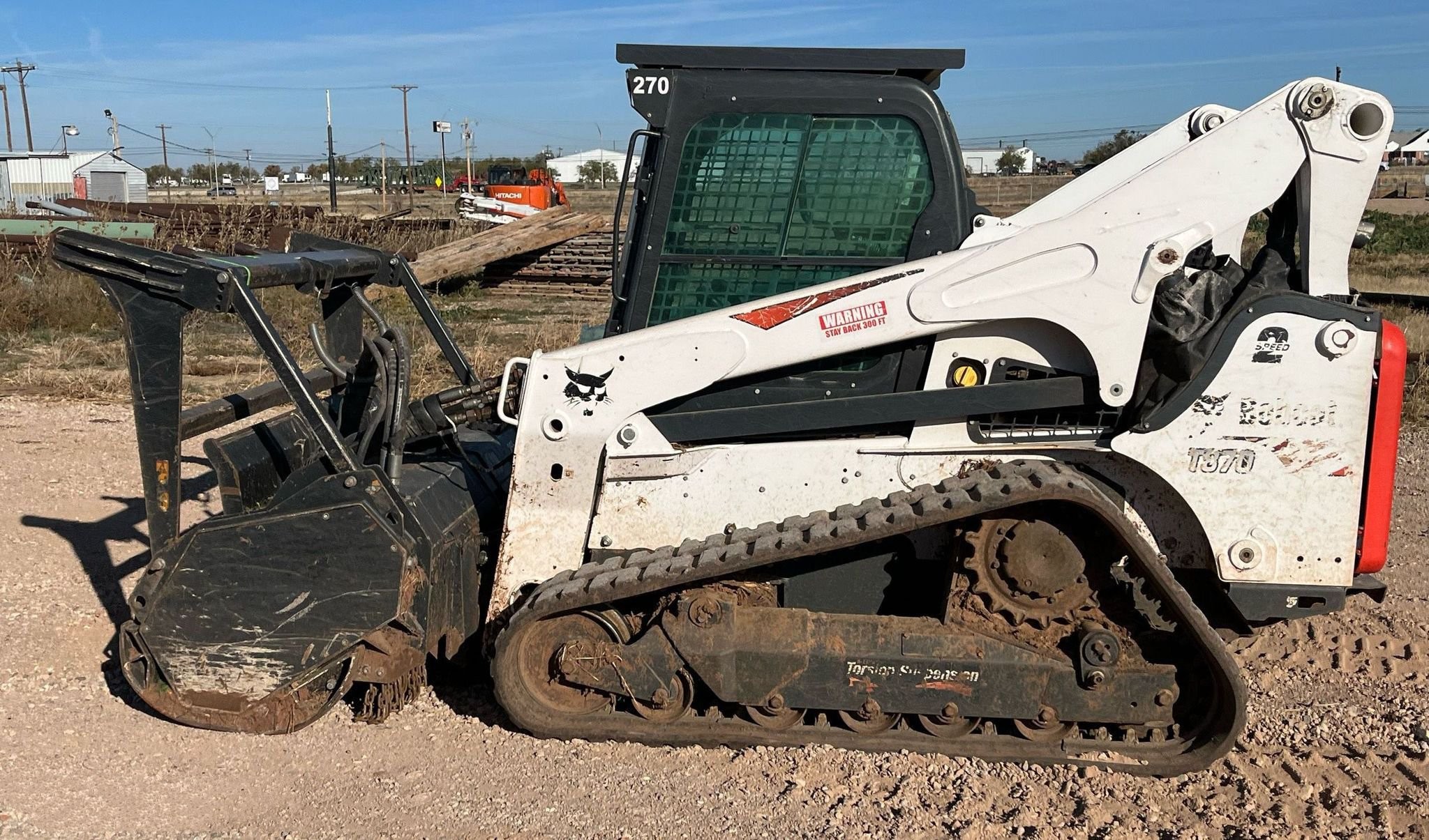 gallery 2018 Bobcat T870 tracked skid steer loader