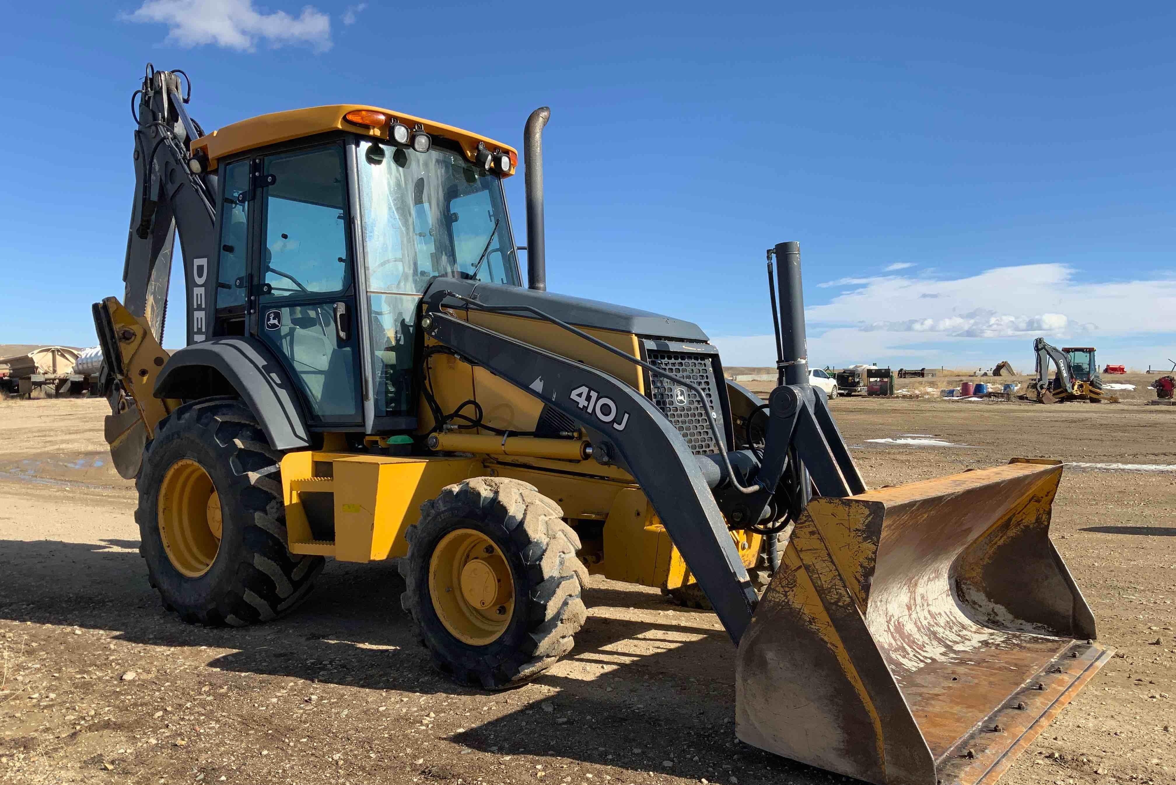 gallery 2012 John Deere 410J 4x4 Loader Backhoew Extendahoe