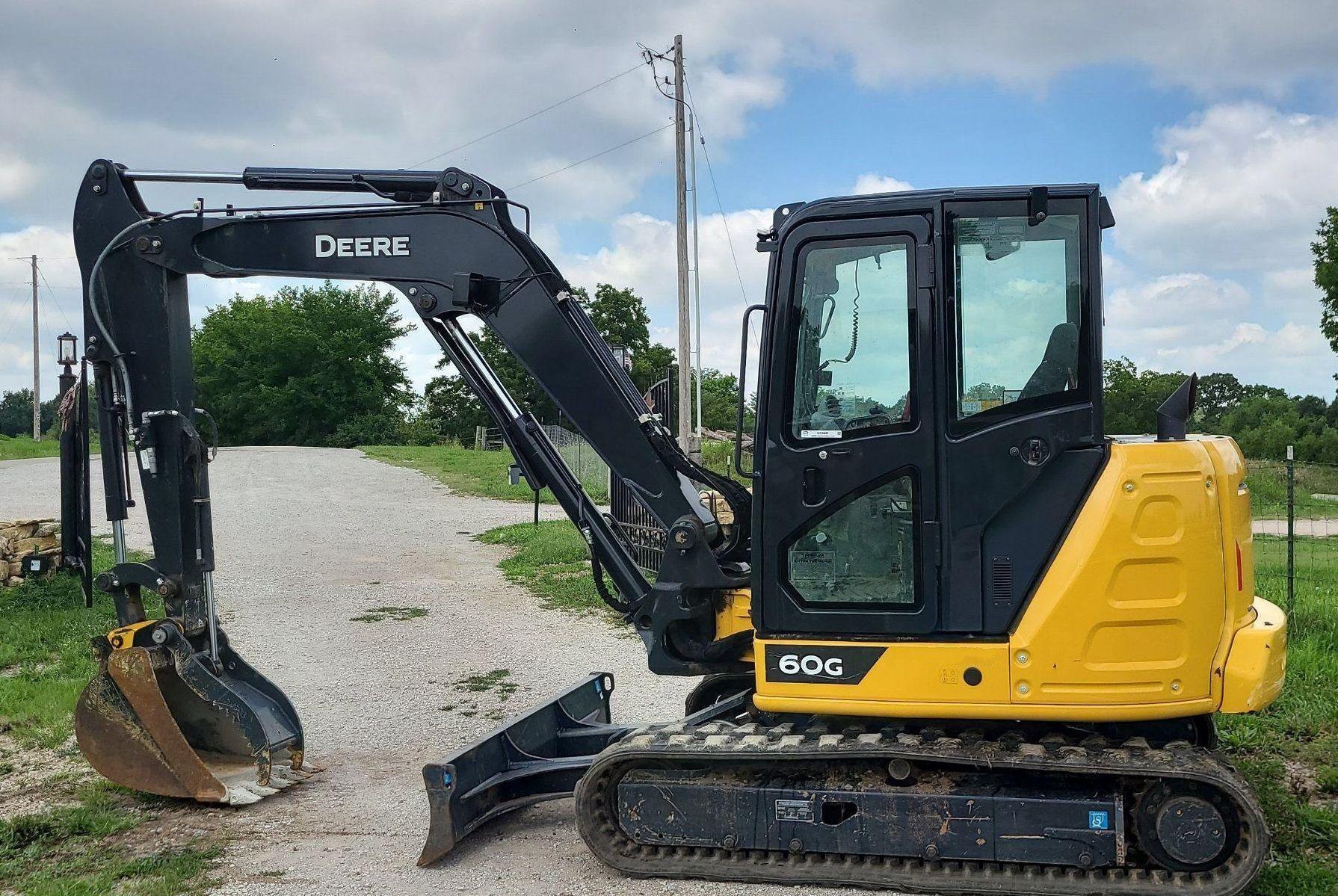 gallery 2021 John Deere 60G mini excavator
