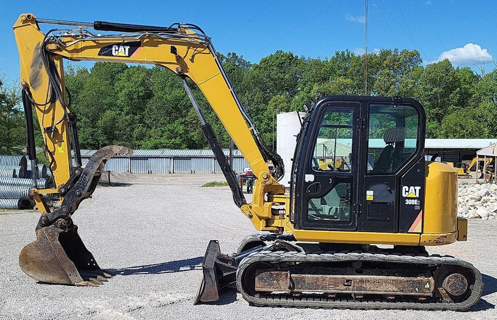gallery 2014 Caterpillar 308E2 CR mini excavator