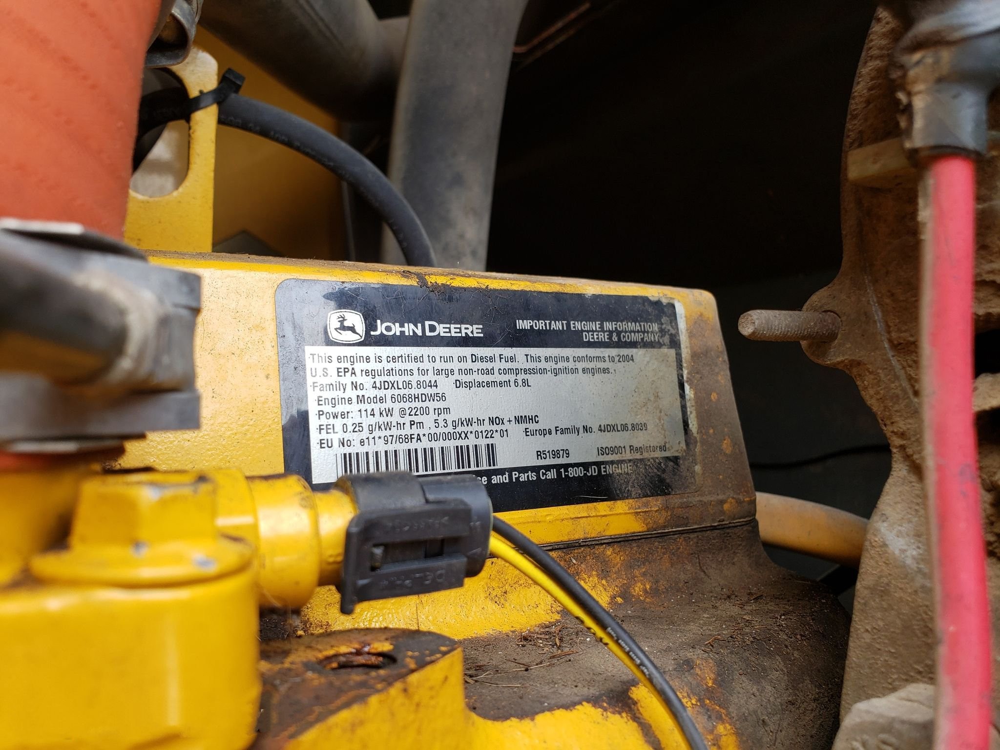gallery 2004 John Deere 544J wheel loader