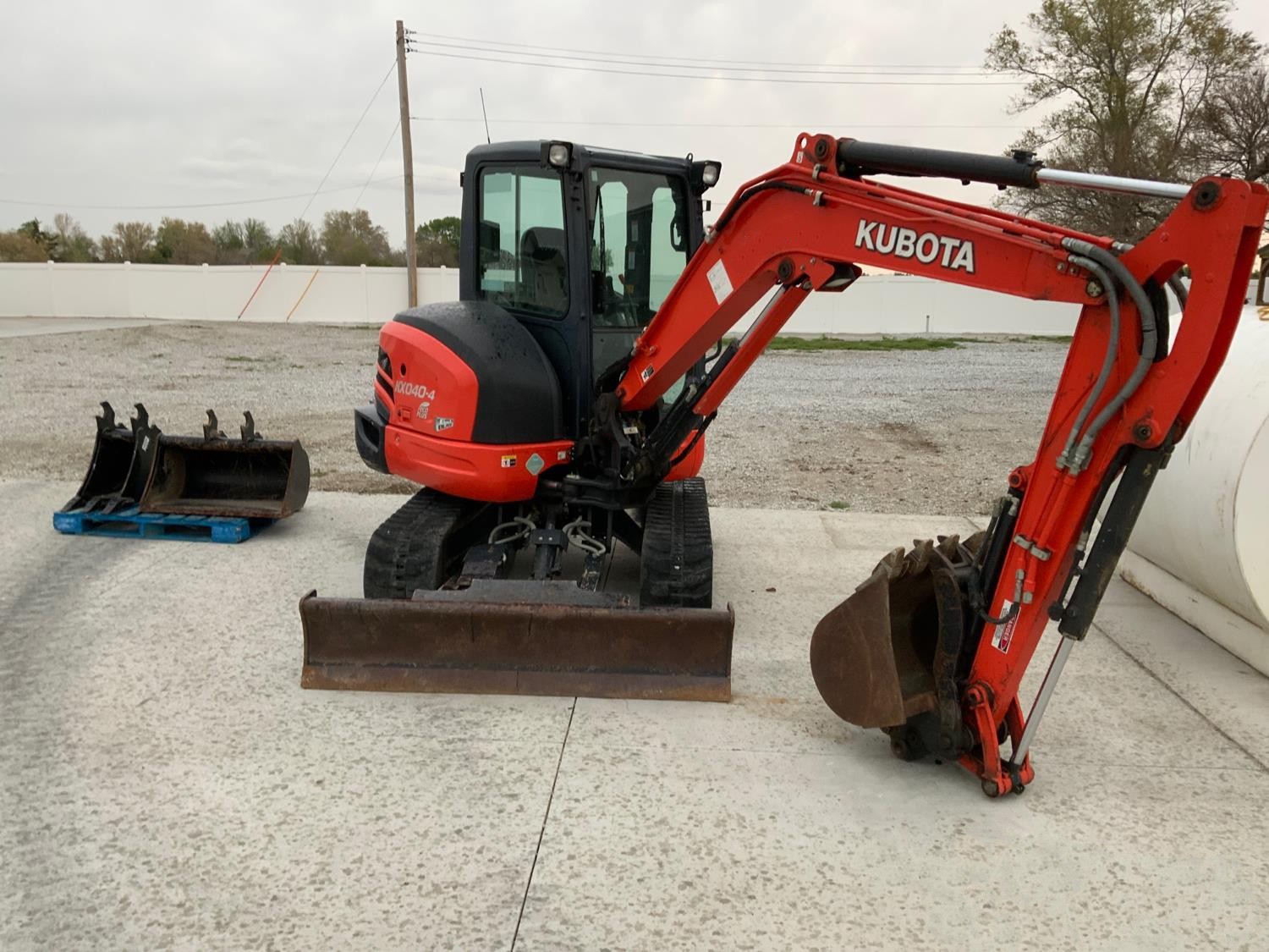 gallery 2016 Kubota KX040-4 Mini Excavator