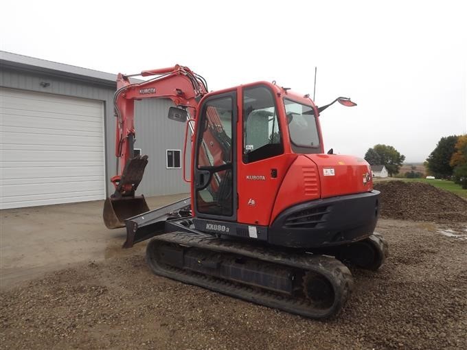 gallery 2011 Kubota KX080-3 Mini Excavator