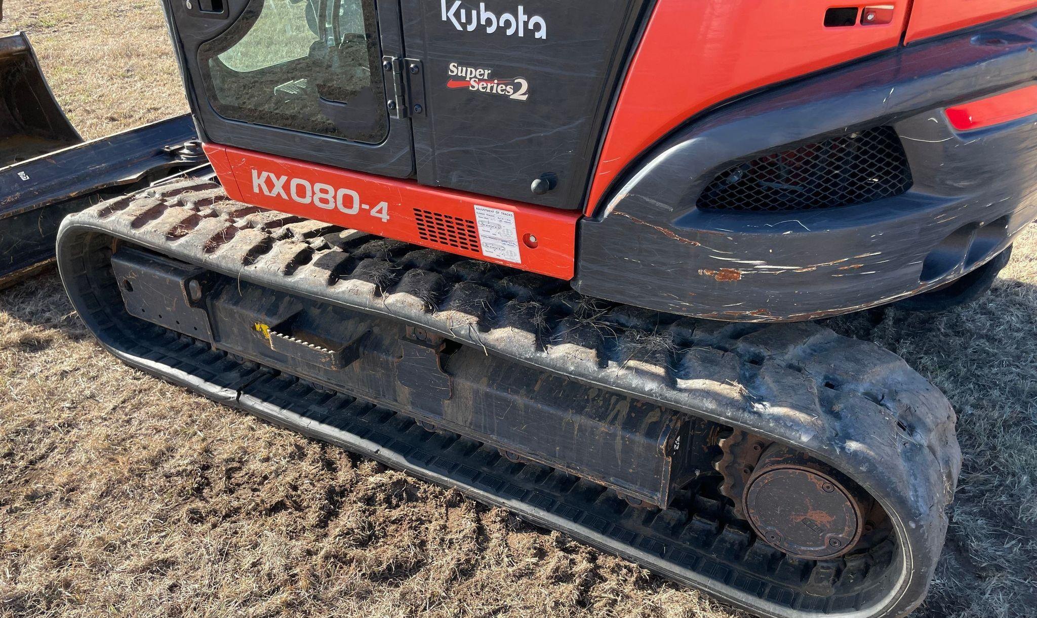 gallery 2020 Kubota KX080-4S2 mini excavator