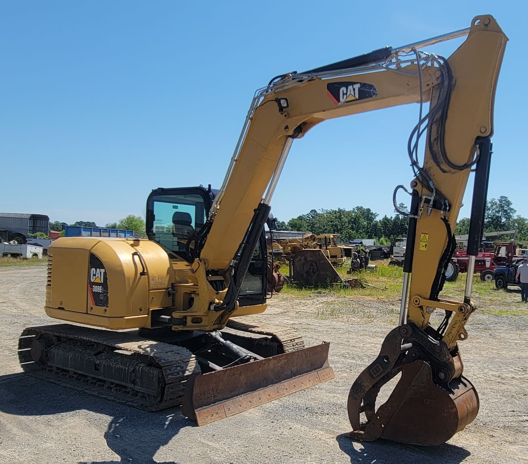 gallery 2016 Caterpillar 308E2 CR mini excavator