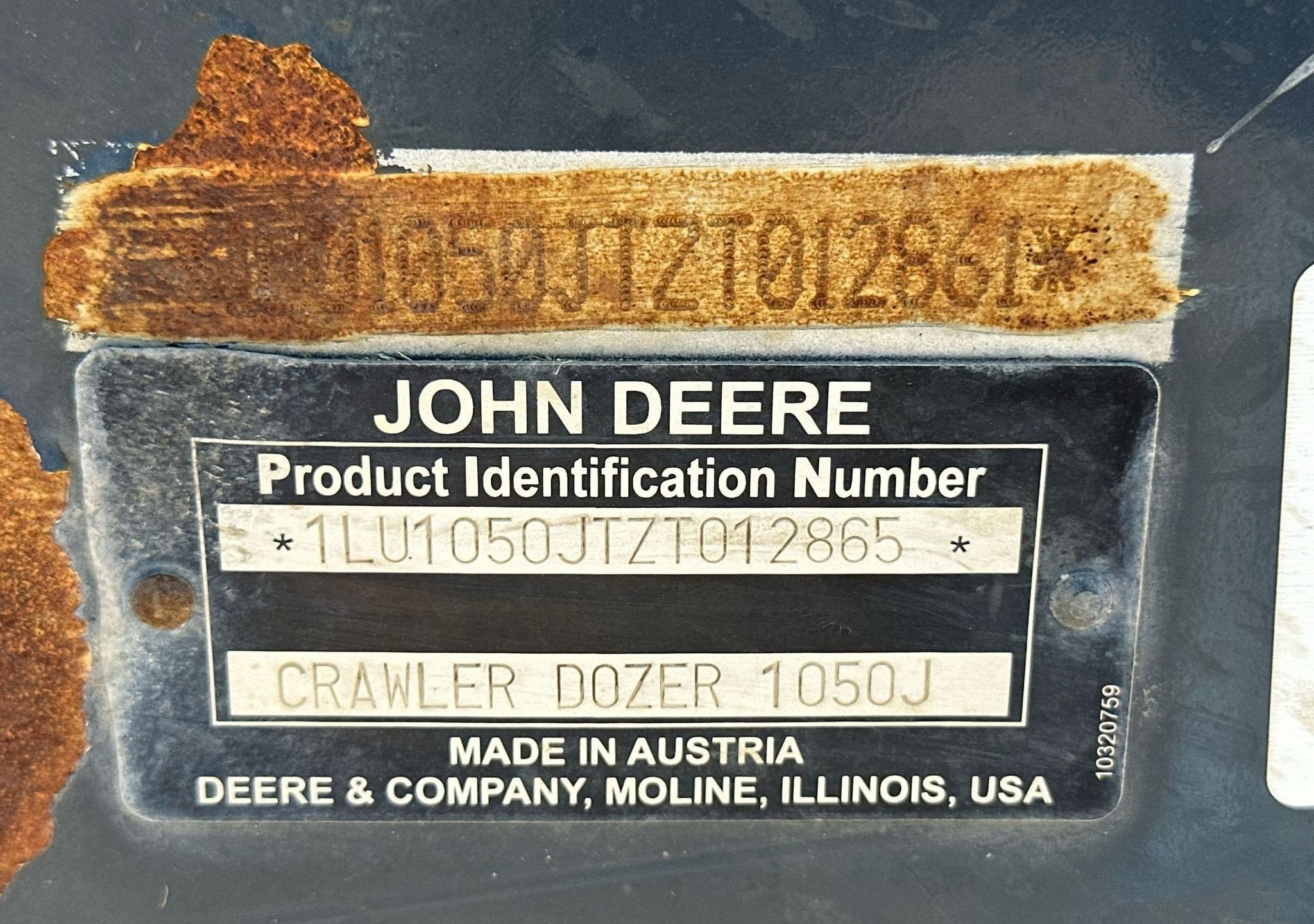 gallery 2013 John Deere 1050J Dozer