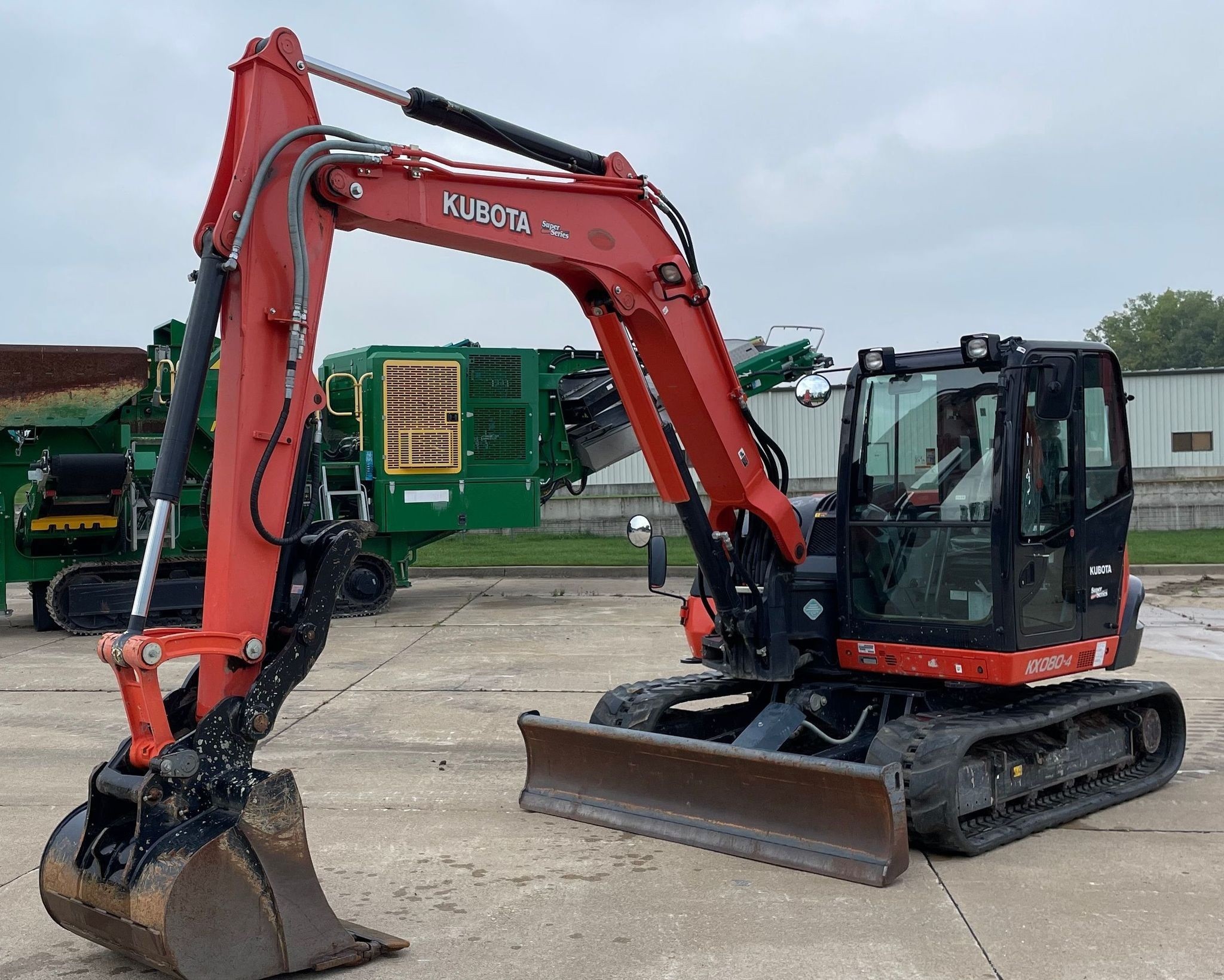 gallery 2019 Kubota KX080-4 mini excavator