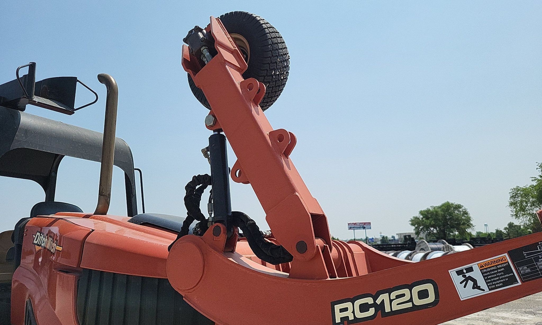gallery 2012 Ditch Witch RT120 Quad vibratory cable plow