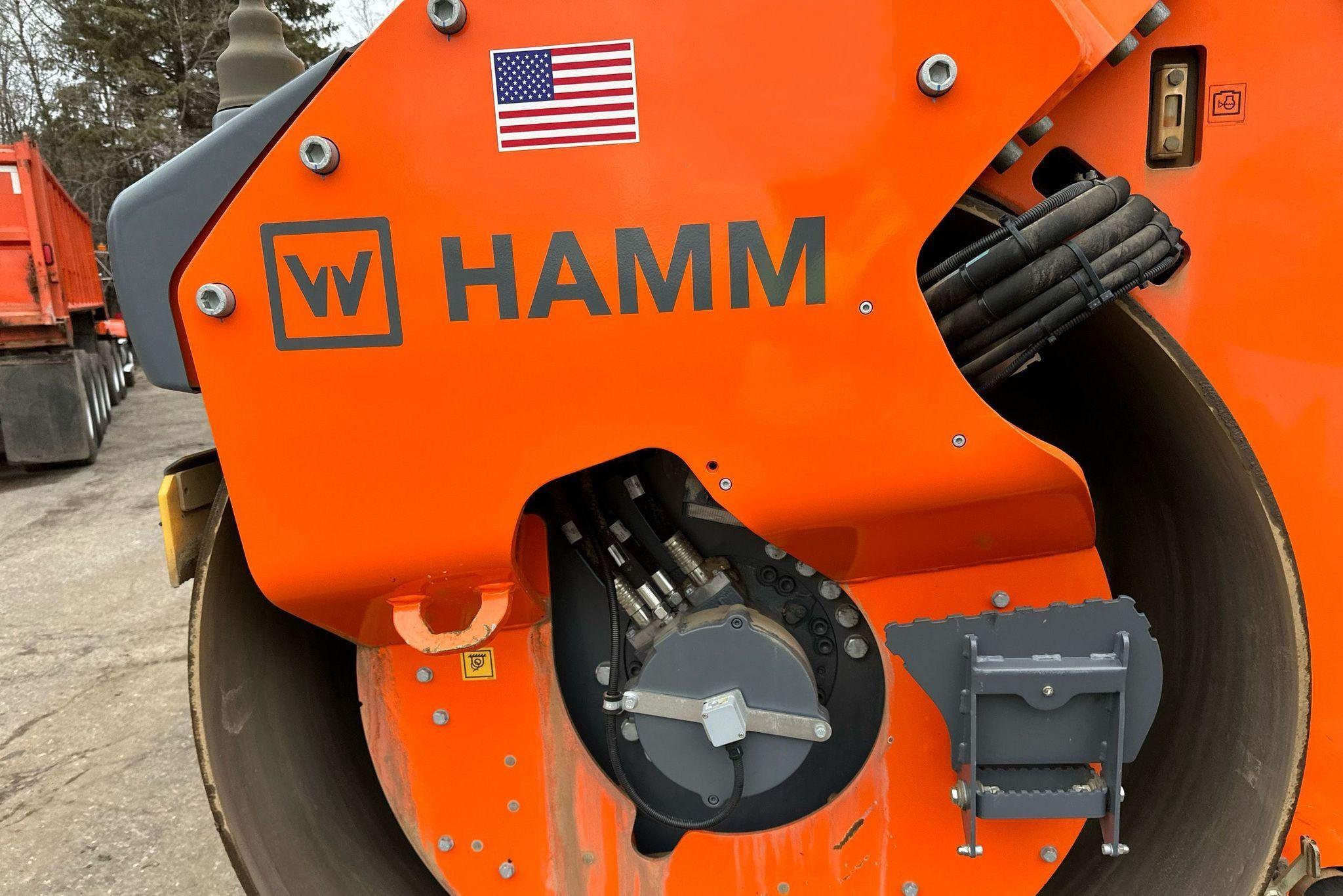 gallery 2021 Hamm HD 140i double drum vibratory roller