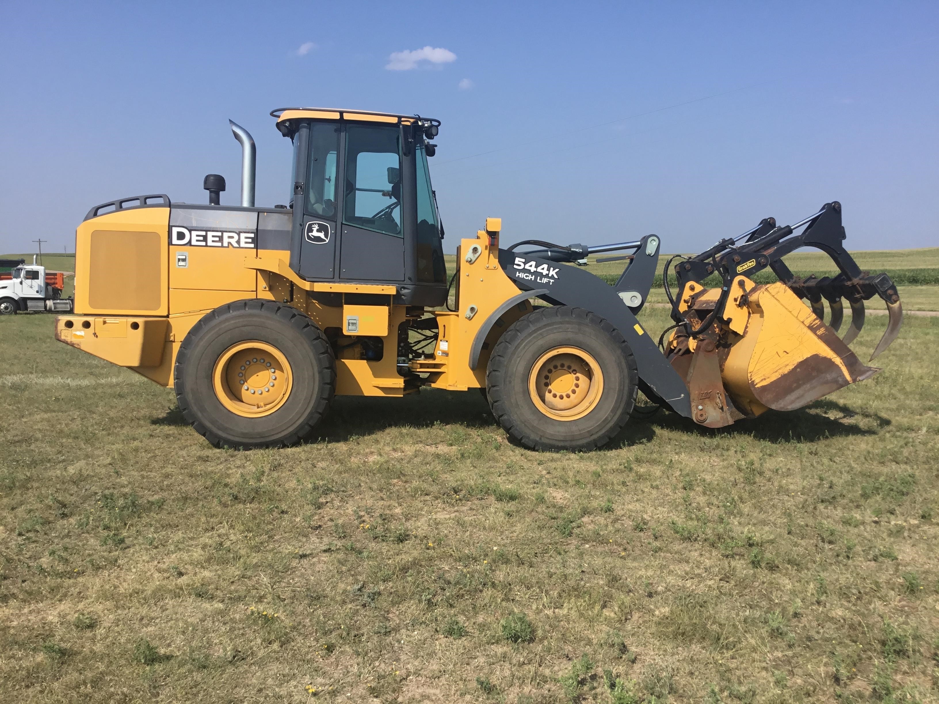 gallery 2010 John Deere 544K High Lift Wheel Loader WGrapple