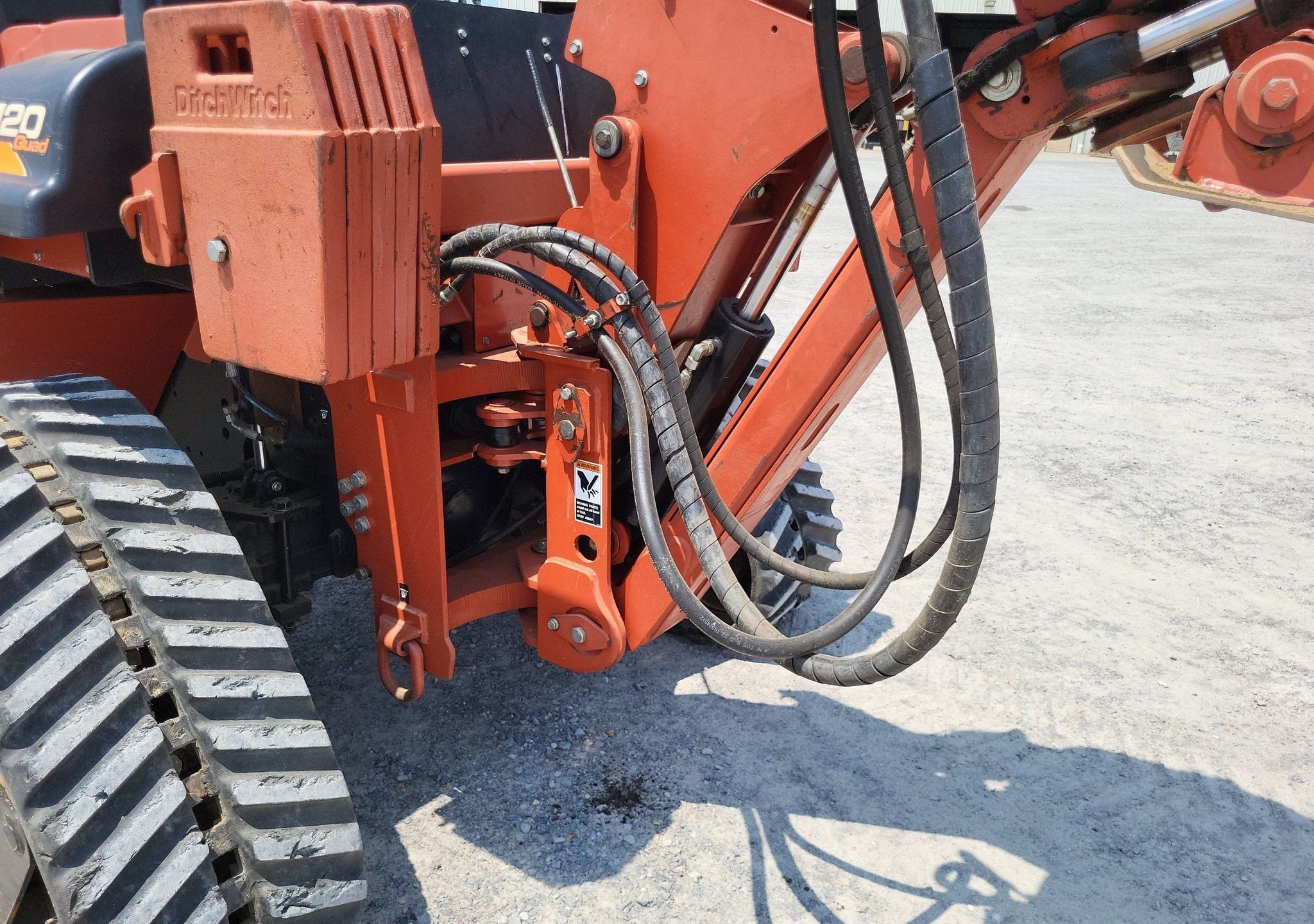 gallery 2012 Ditch Witch RT120 Quad vibratory cable plow