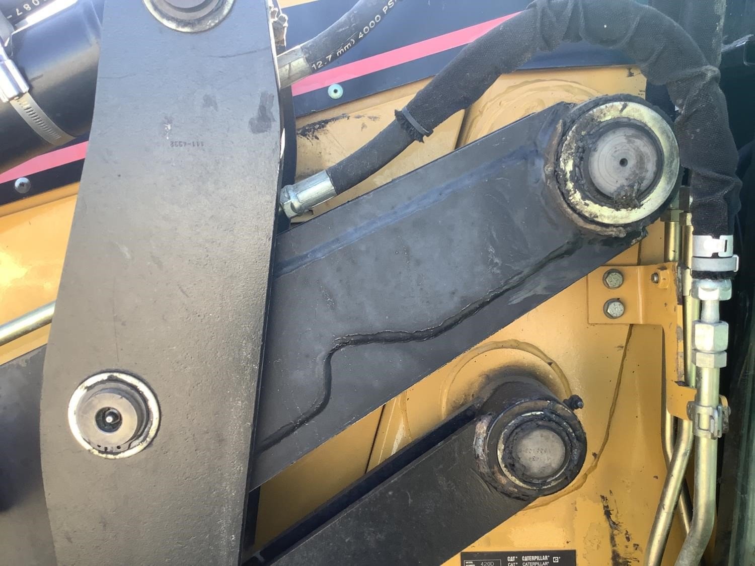 gallery 2005 Caterpillar 420D 4x4 Loader Backhoe W4-IN-1 Bucket & Extend