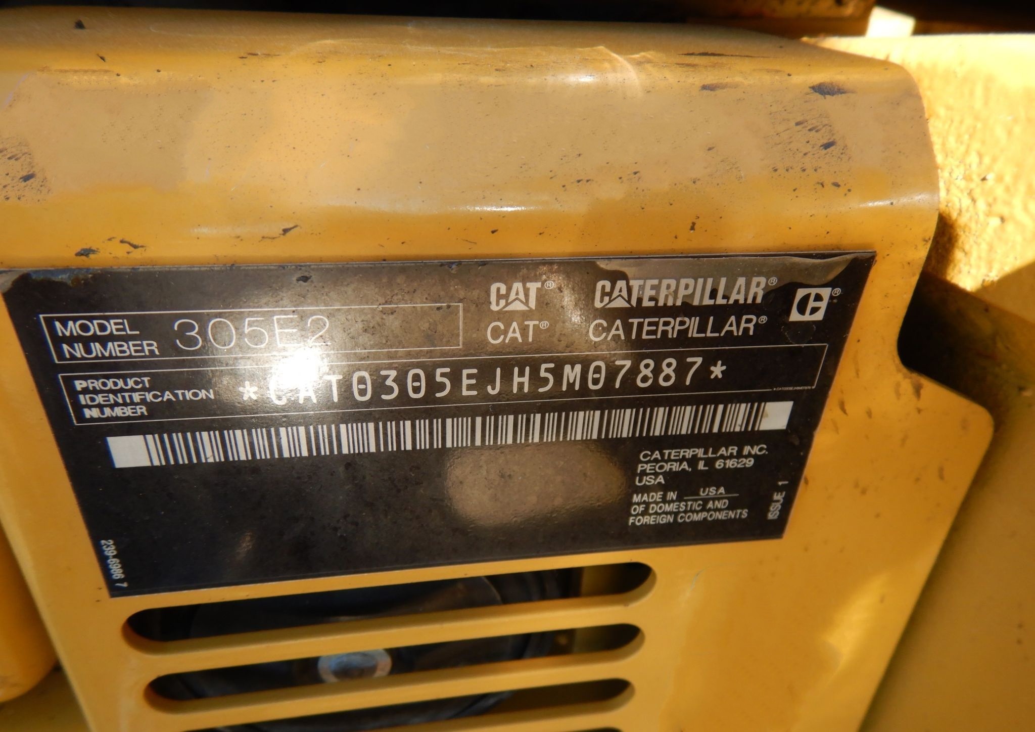 gallery 2018 Caterpillar 305E2 mini excavator