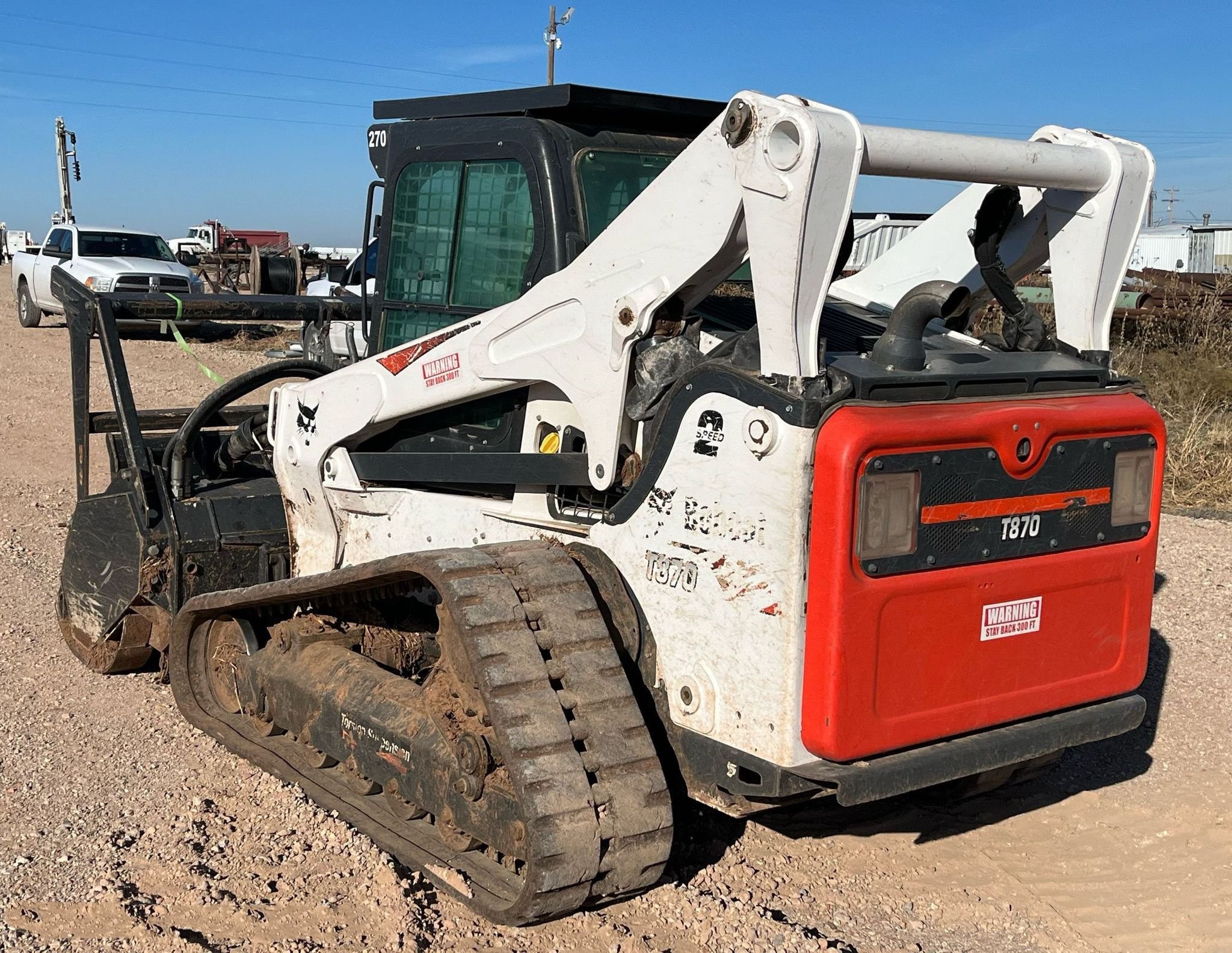 gallery 2018 Bobcat T870 tracked skid steer loader