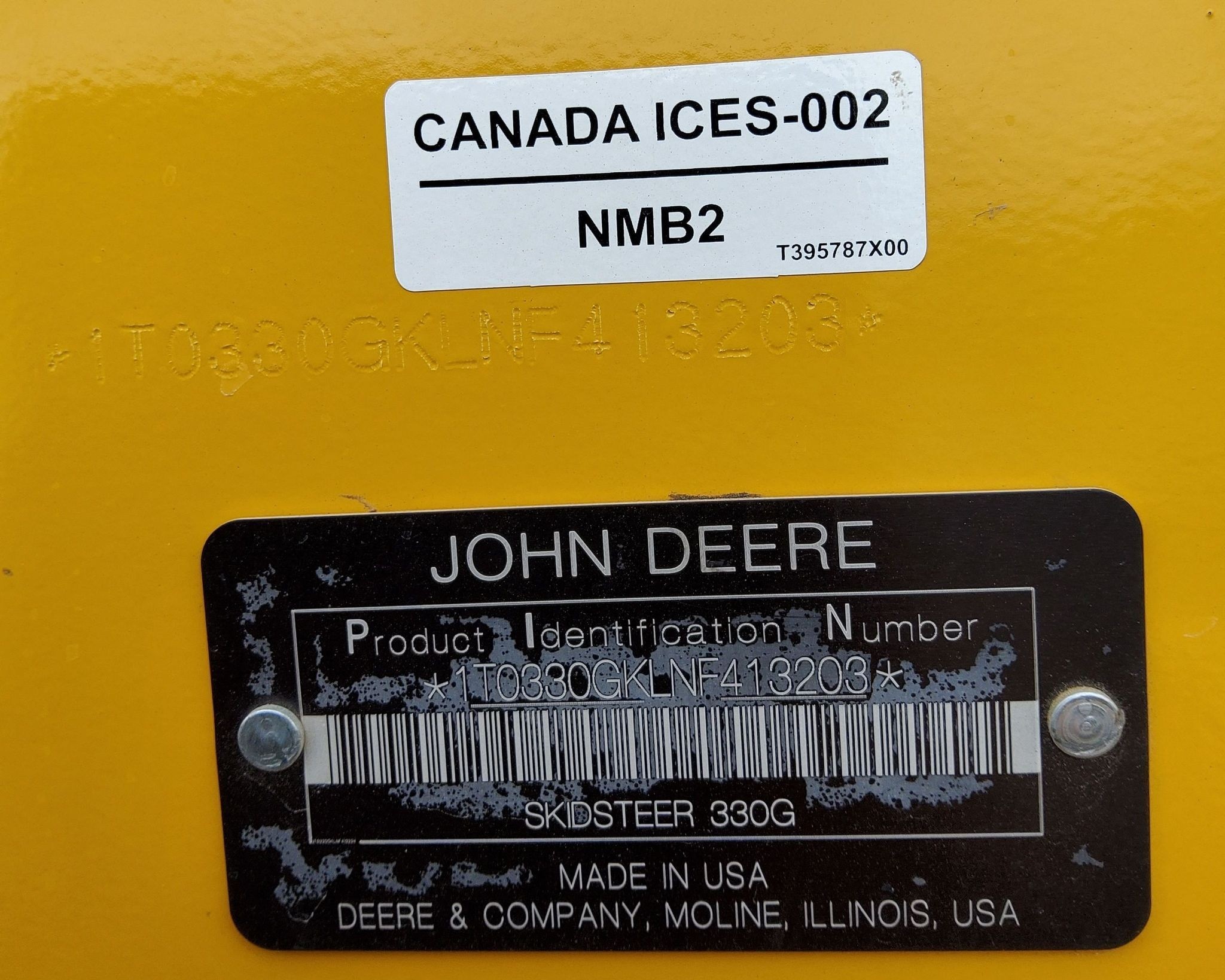 gallery 2022 John Deere 330G skid steer loader