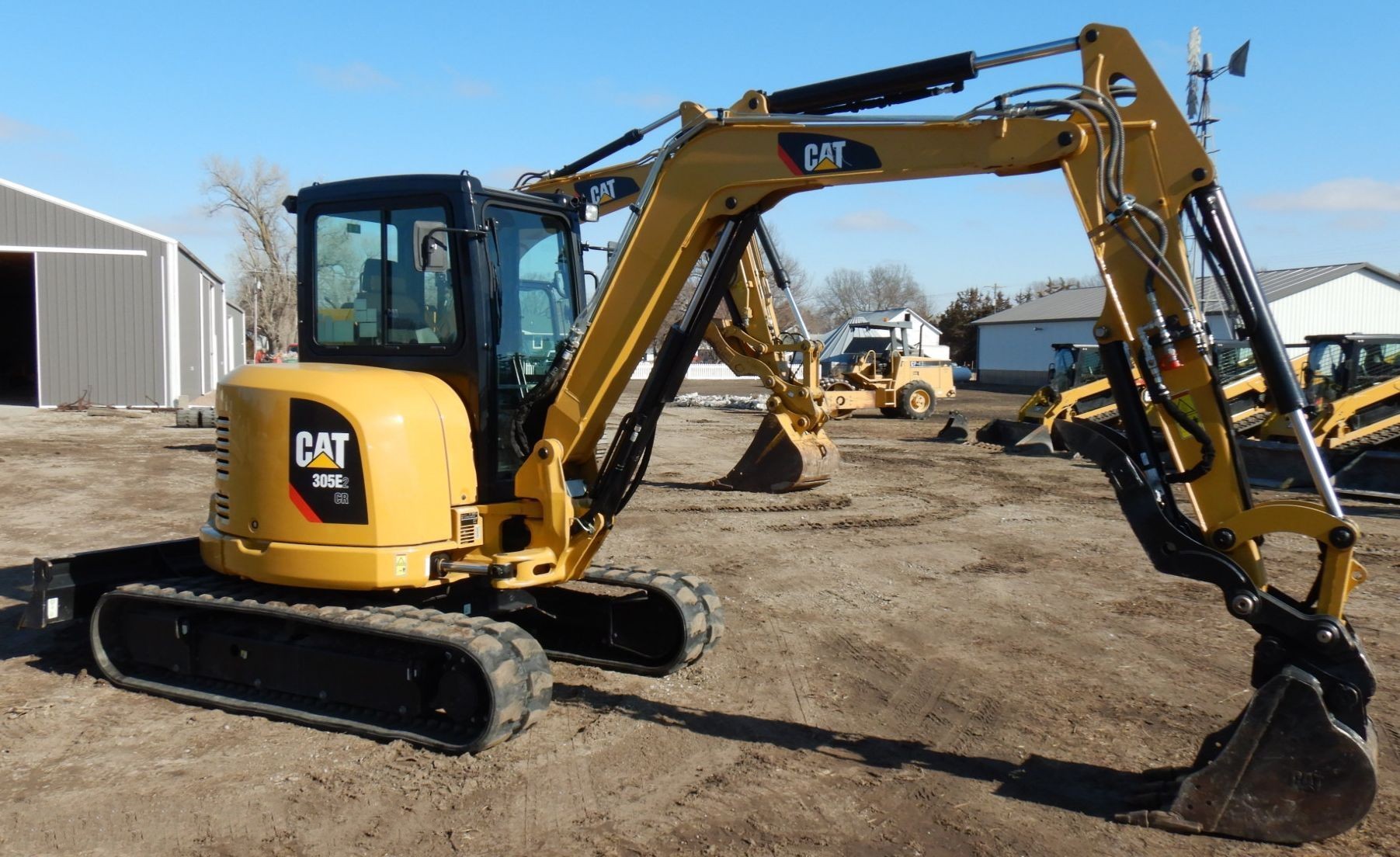gallery 2018 Caterpillar 305E2 mini excavator