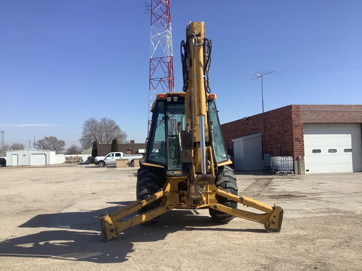 gallery 2005 Caterpillar 420D 4x4 Loader Backhoe W4-IN-1 Bucket & Extend