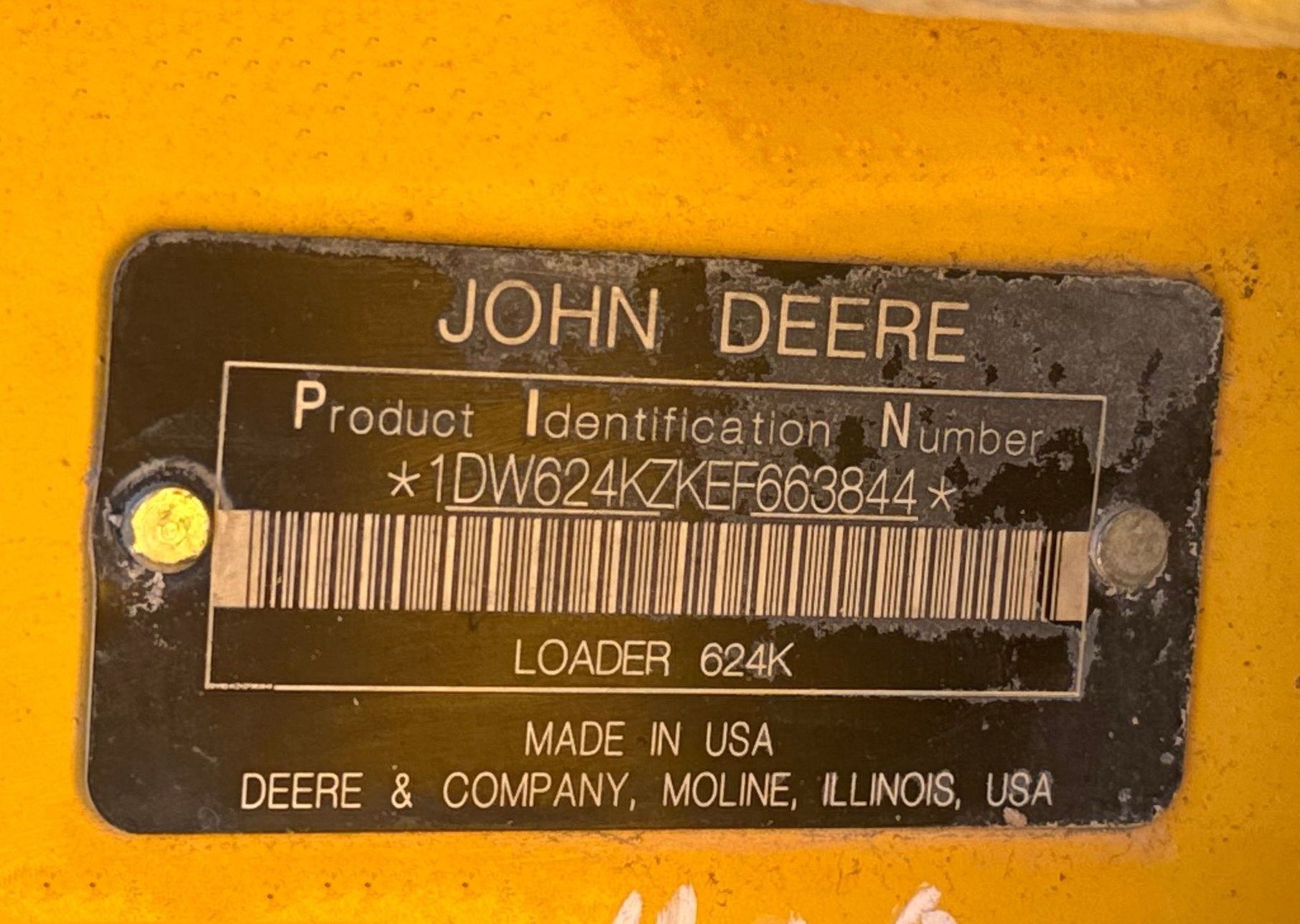 gallery 2014 John Deere 624K wheel loader